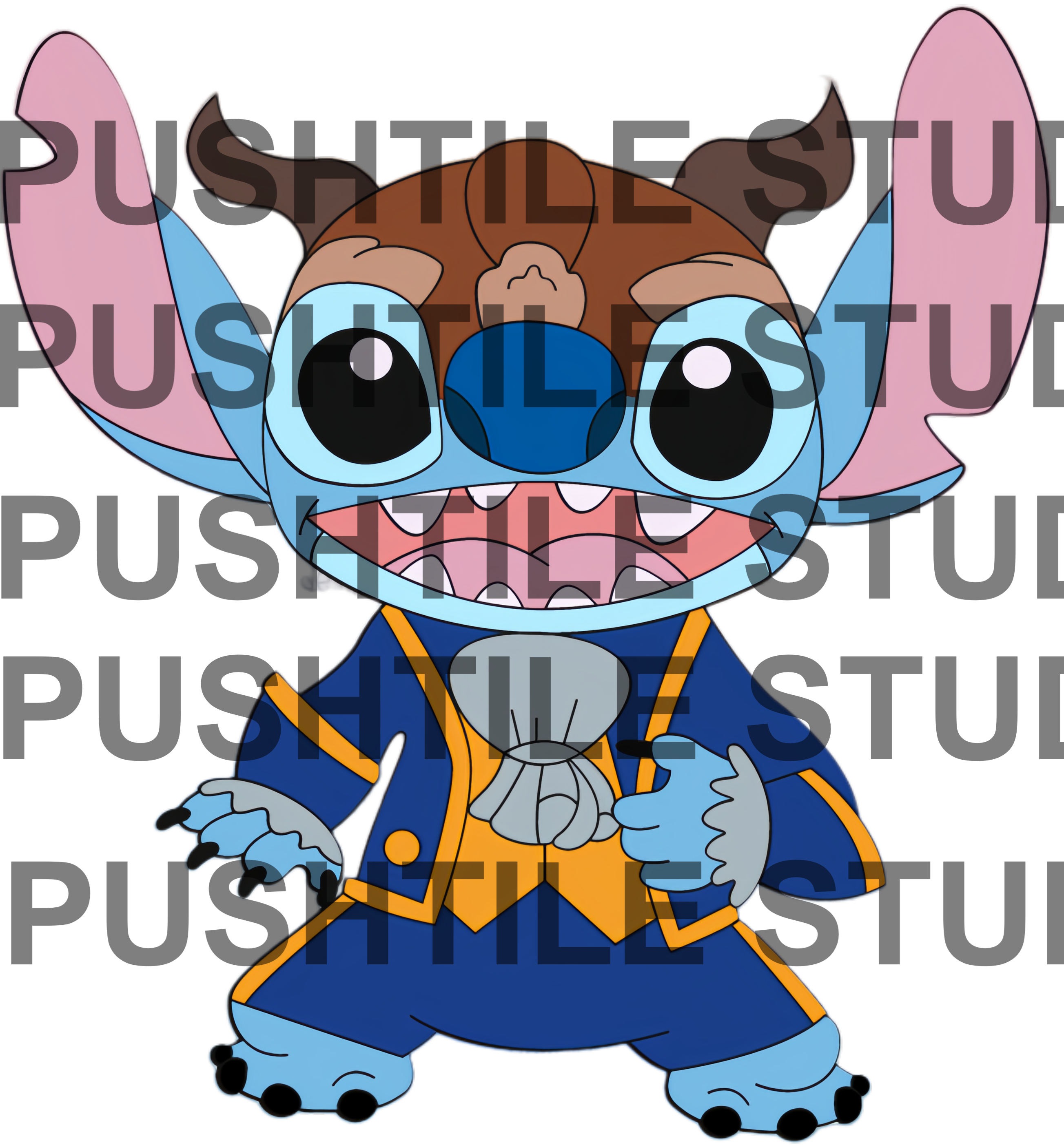  Pre-Release Push Tile Game 2 Player Set（Stitch Cosplay Vol.2 ）65 Tiles