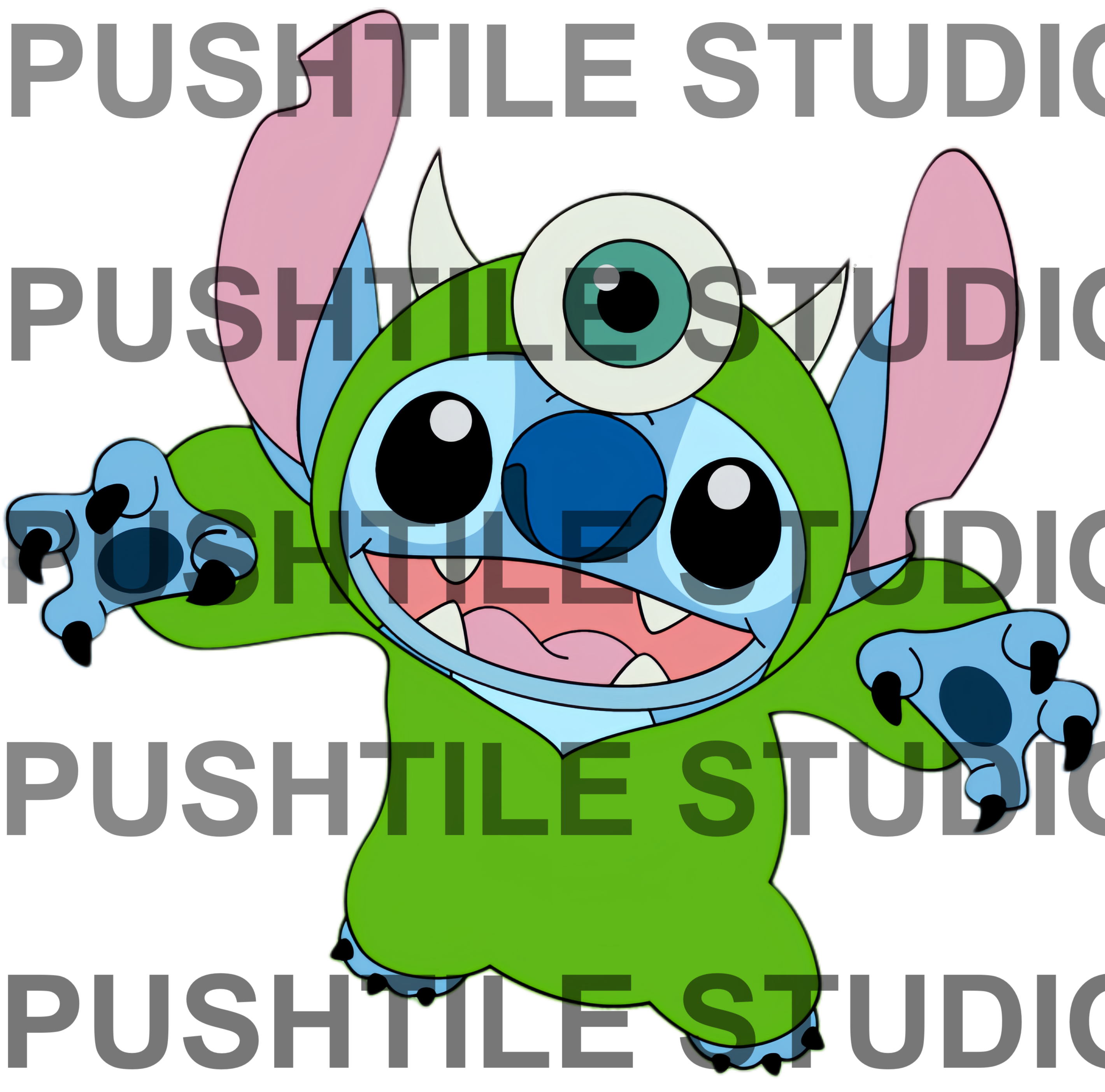 Push Tile Game 2 Player Set（ Stitch Cosplay Vol.3 ）65 Tiles