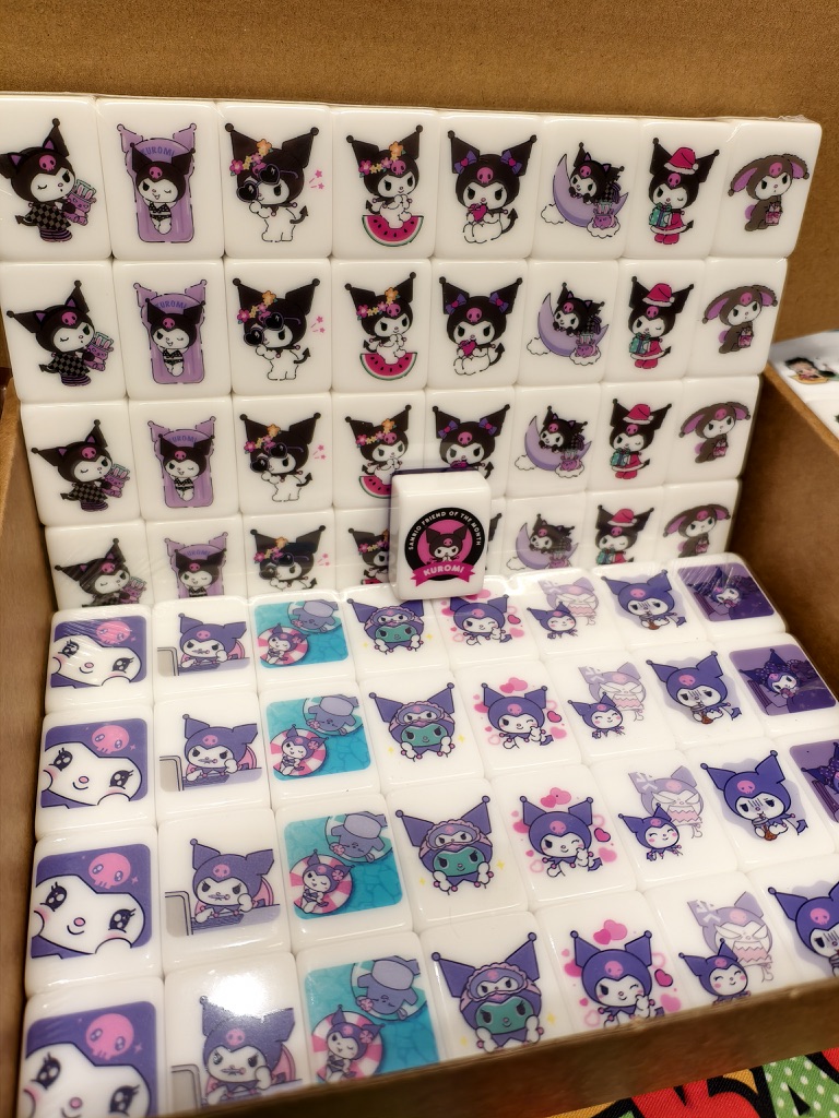 Push Tile Game 2 Player Set（ Kuromi ）65 Tiles
