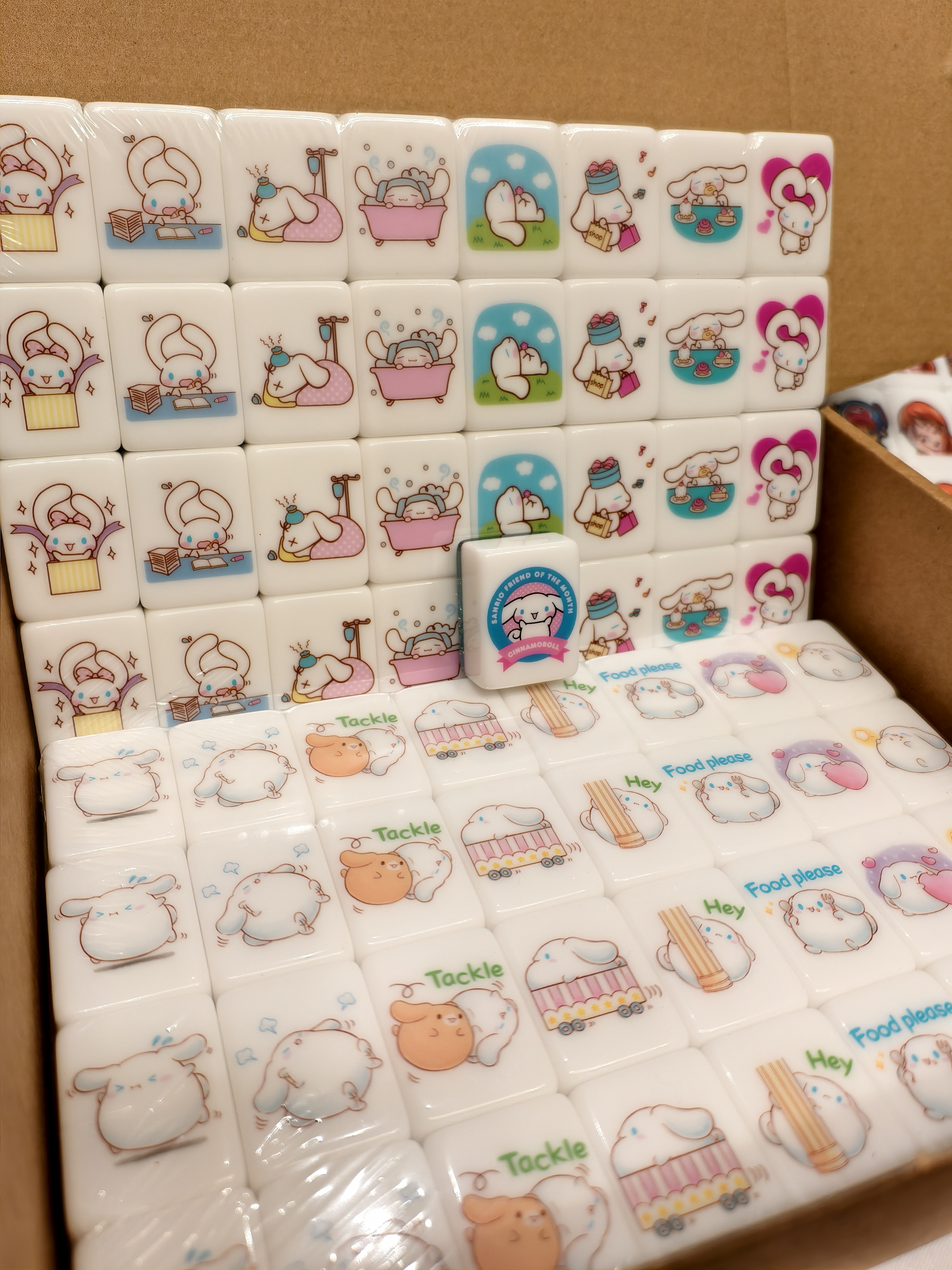 Push Tile Game 2 Player Set（ Cinnamoroll ）65 Tiles
