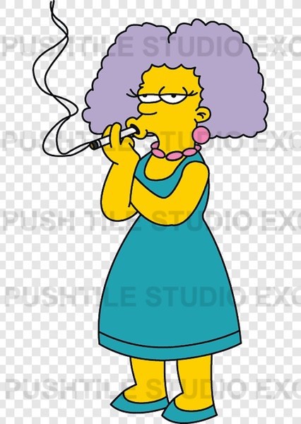 Push Tile Game 2 Player Set（ Simpsons Family VS Antagonists ）65 Tiles