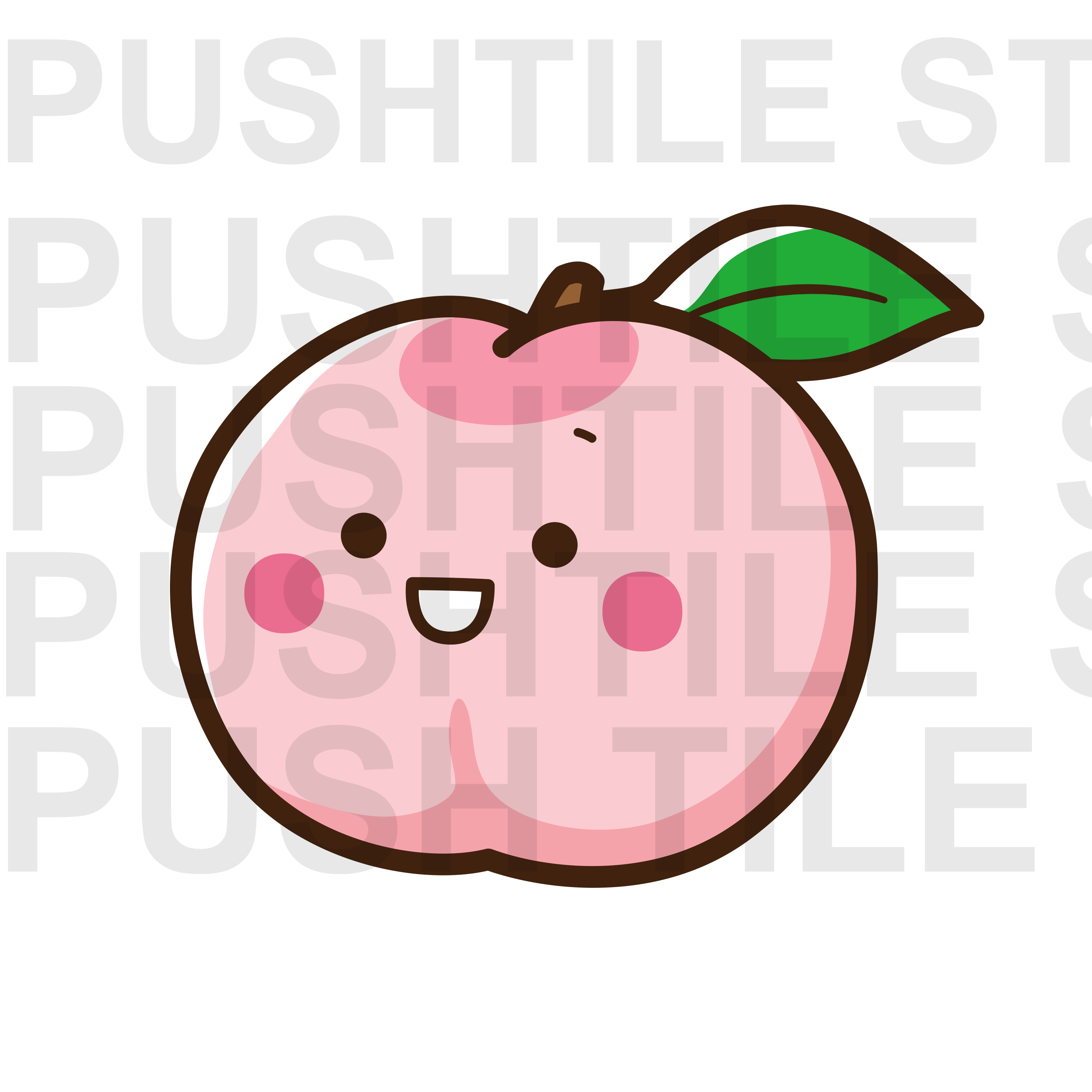 Push Tile Mahjong Tile Game Light Green  65 tiles ( Cute Fruits VS Vegetables ) tiktok new viral trending rummy dominos