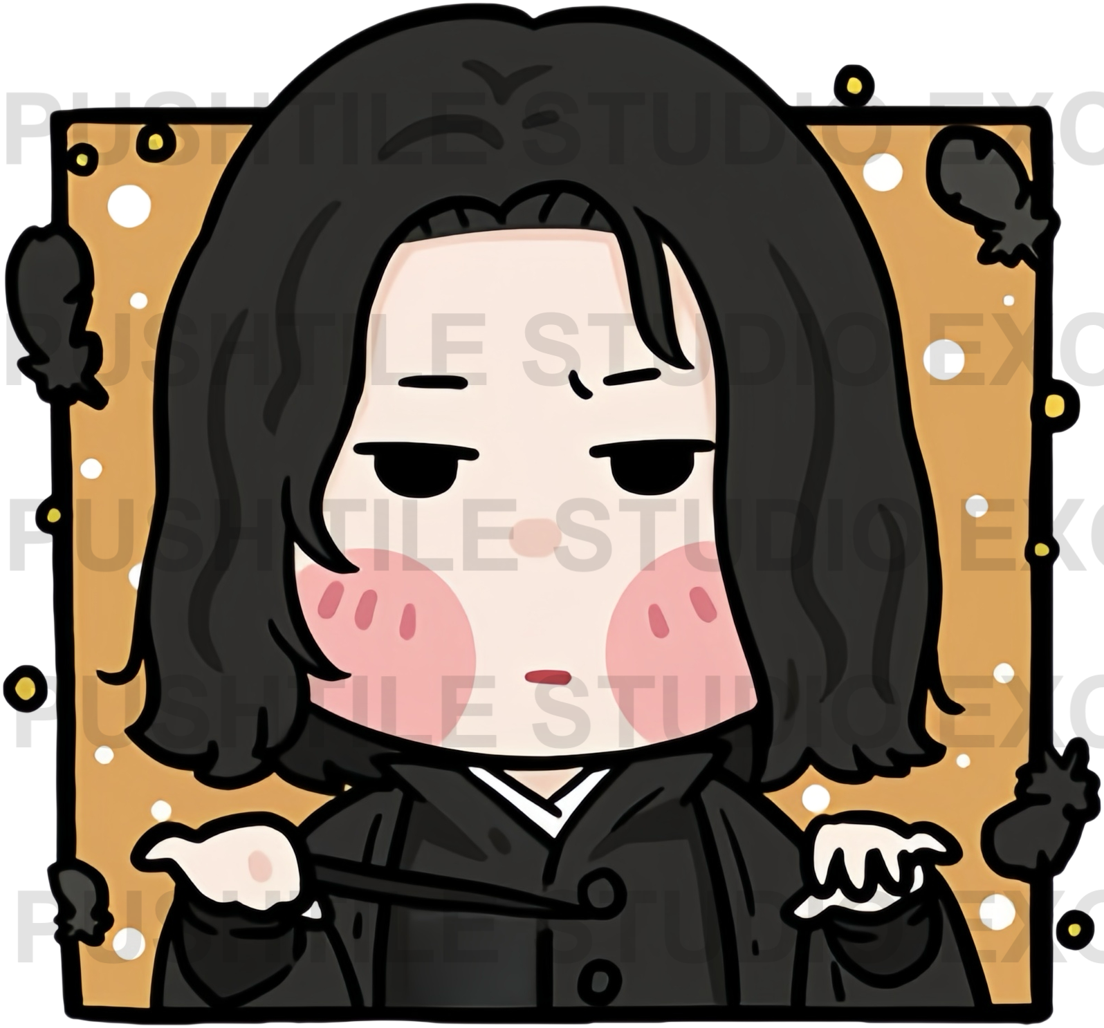 Push Tile Game 2 Player Set（ Harry Potter ）65 Tiles