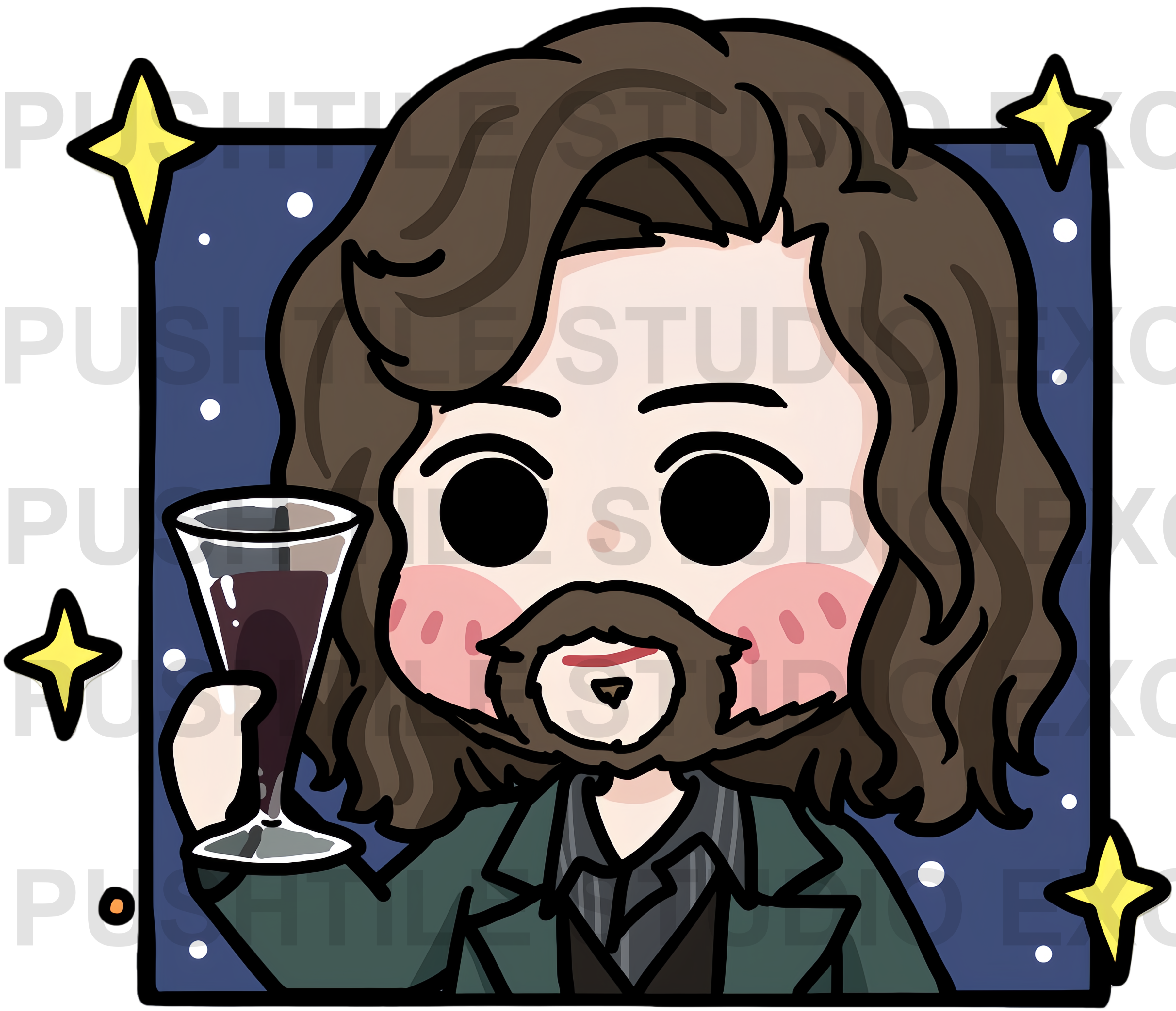 Push Tile Game 2 Player Set（ Harry Potter ）65 Tiles