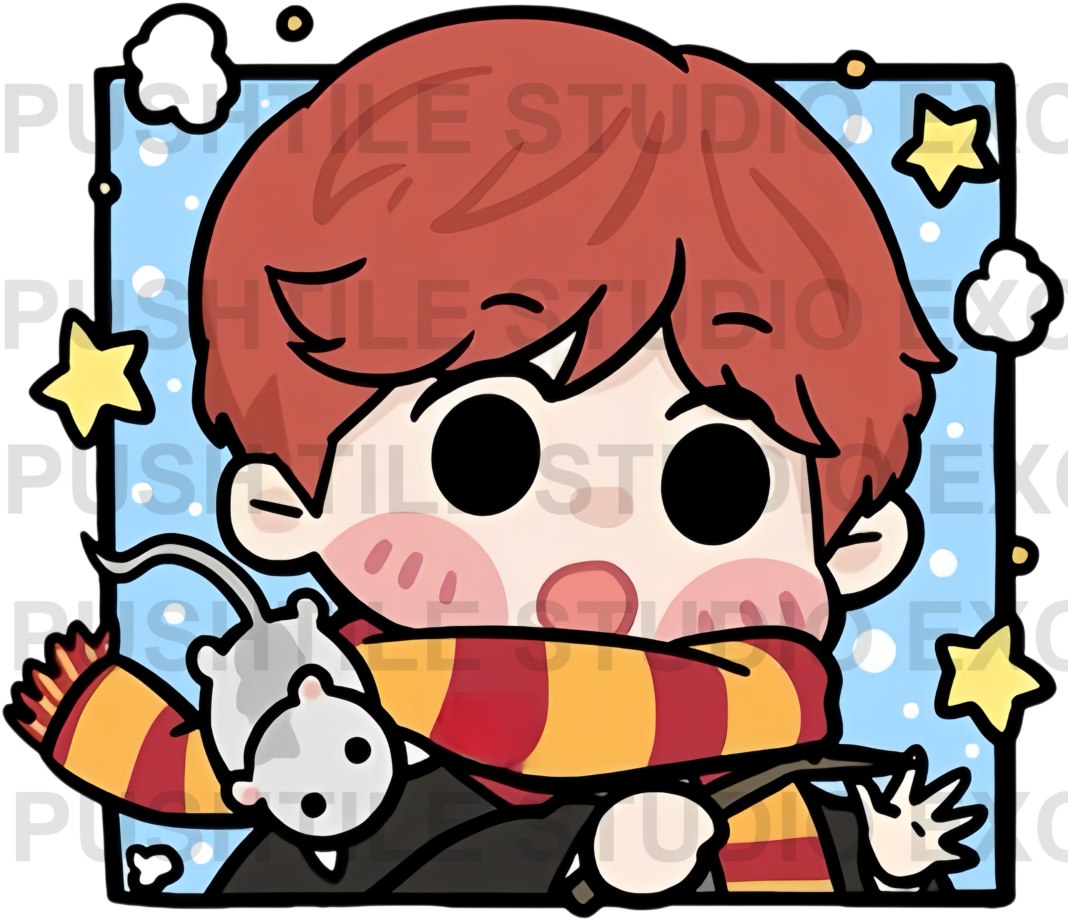 Push Tile Game 2 Player Set（ Harry Potter ）65 Tiles