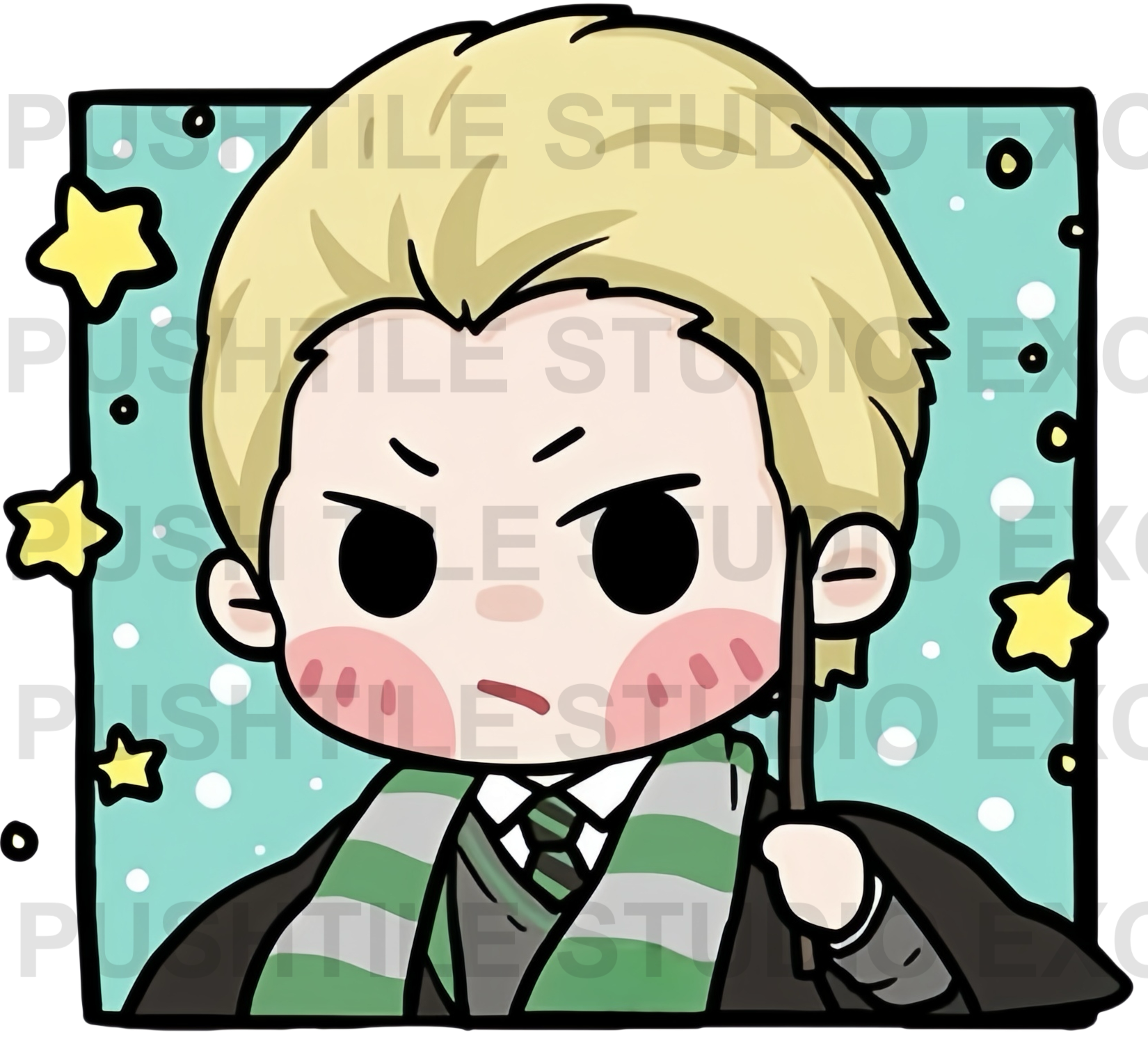 Push Tile Game 2 Player Set（ Harry Potter ）65 Tiles