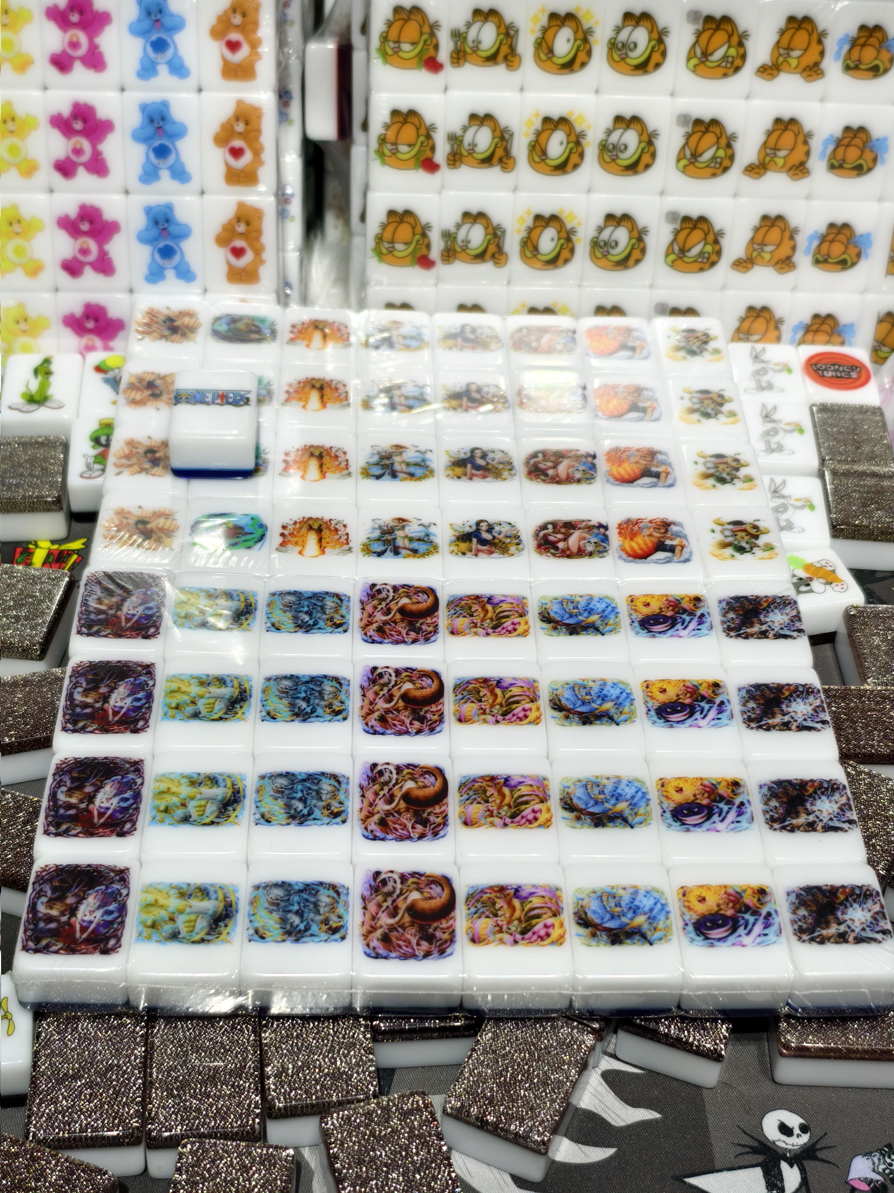 Push Tile Game 2 Player Set（ New One Piece ）65 Tiles