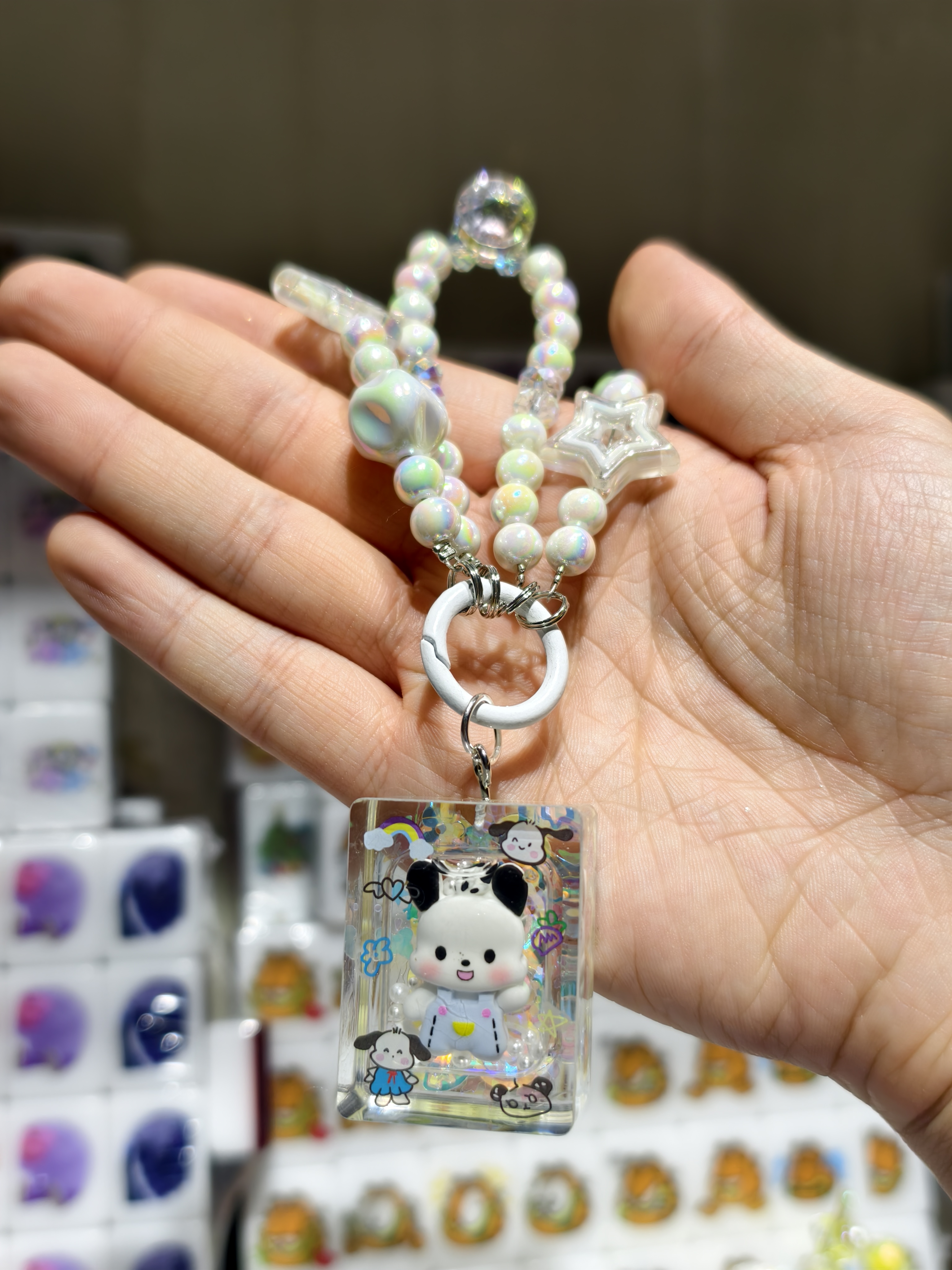 PushTile Liquidic Tile KeyChain ( Only in Live )