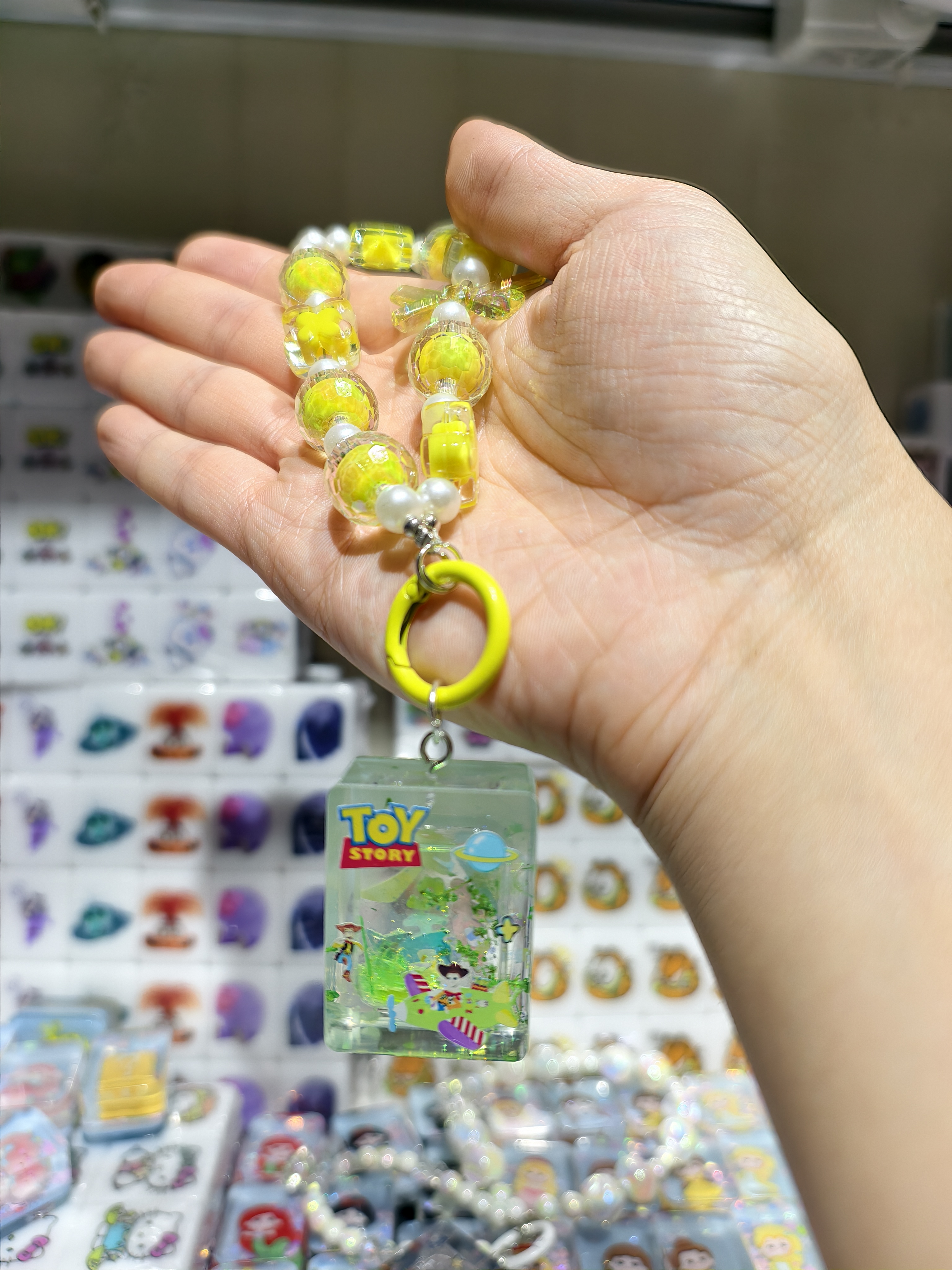 PushTile Liquidic Tile KeyChain ( Only in Live )