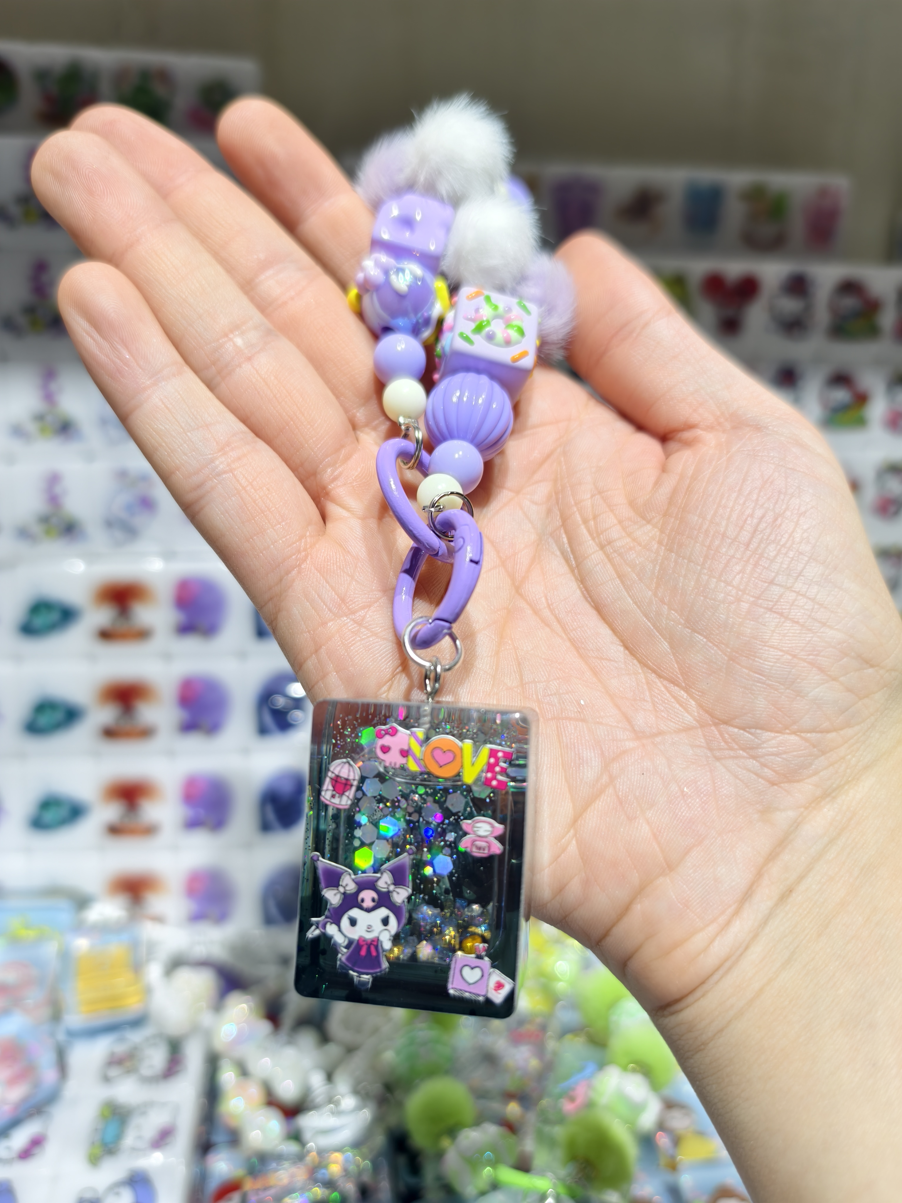 PushTile Liquidic Tile KeyChain ( Only in Live )