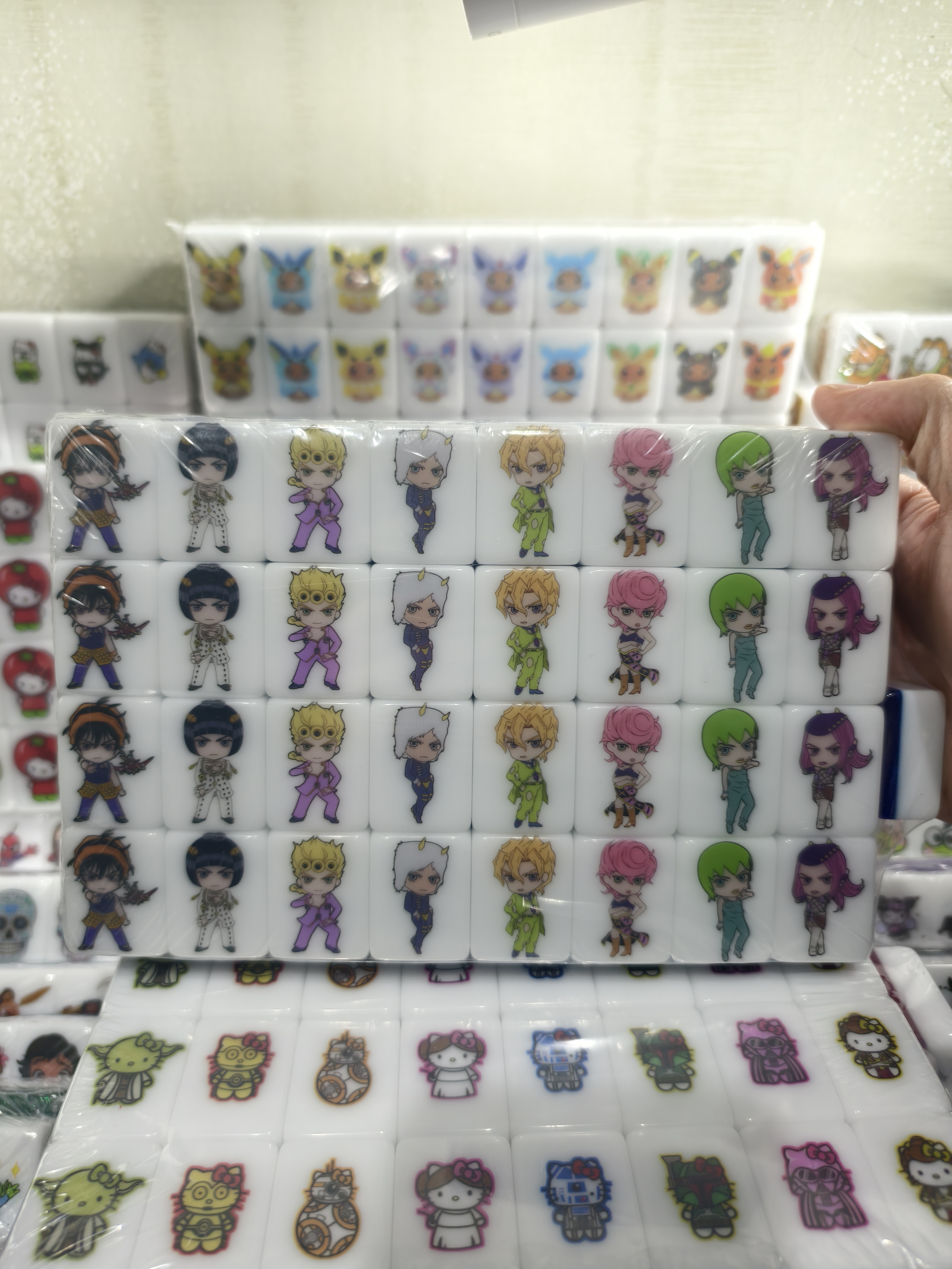 Push Tile Game 2 Player Set（ Jojo Bizarre Adventure ）65 Tiles 