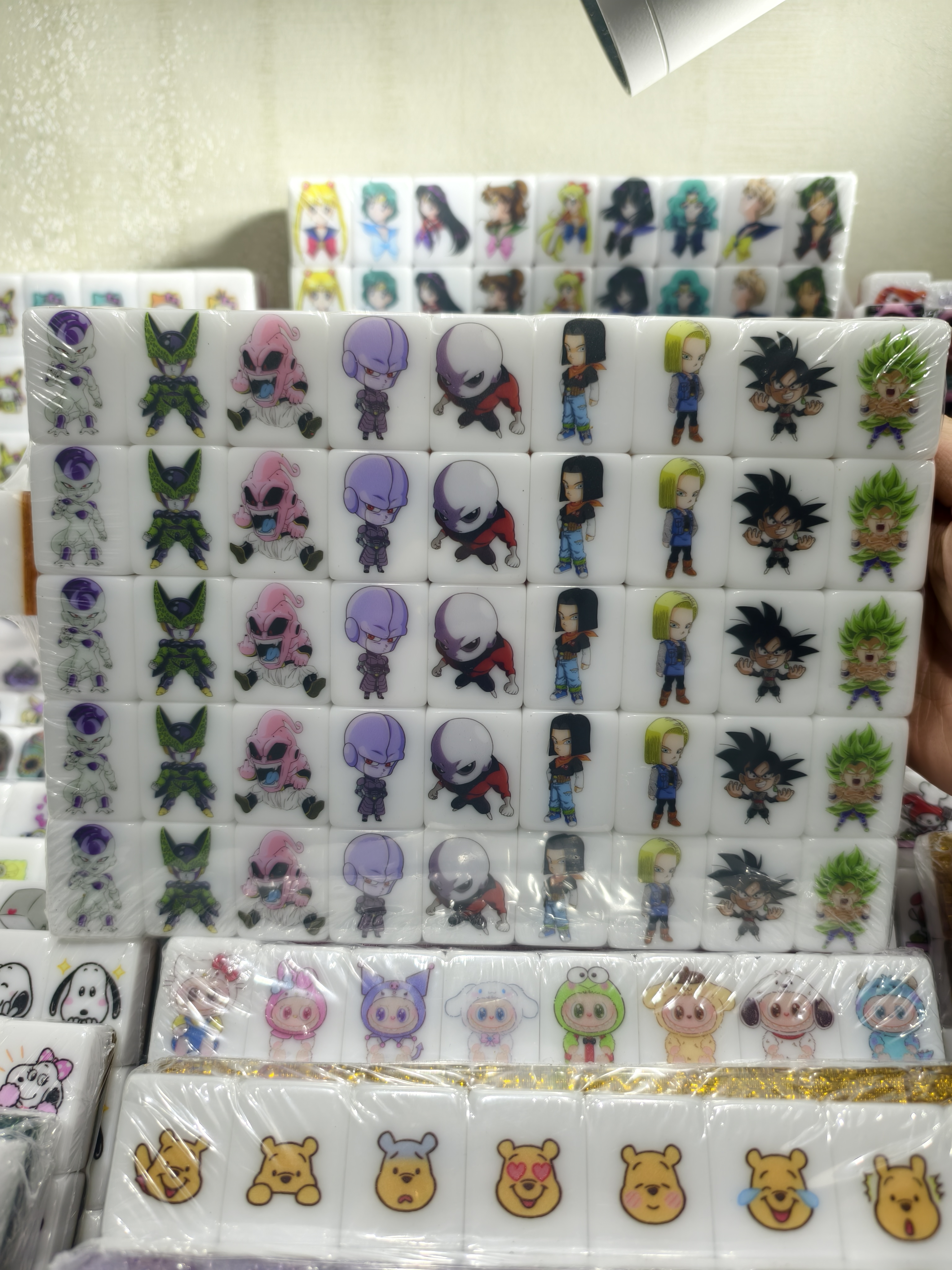 Push Tile Game Deluxe 2 Player Set（ Dragonball Deluxe ）91 Tiles