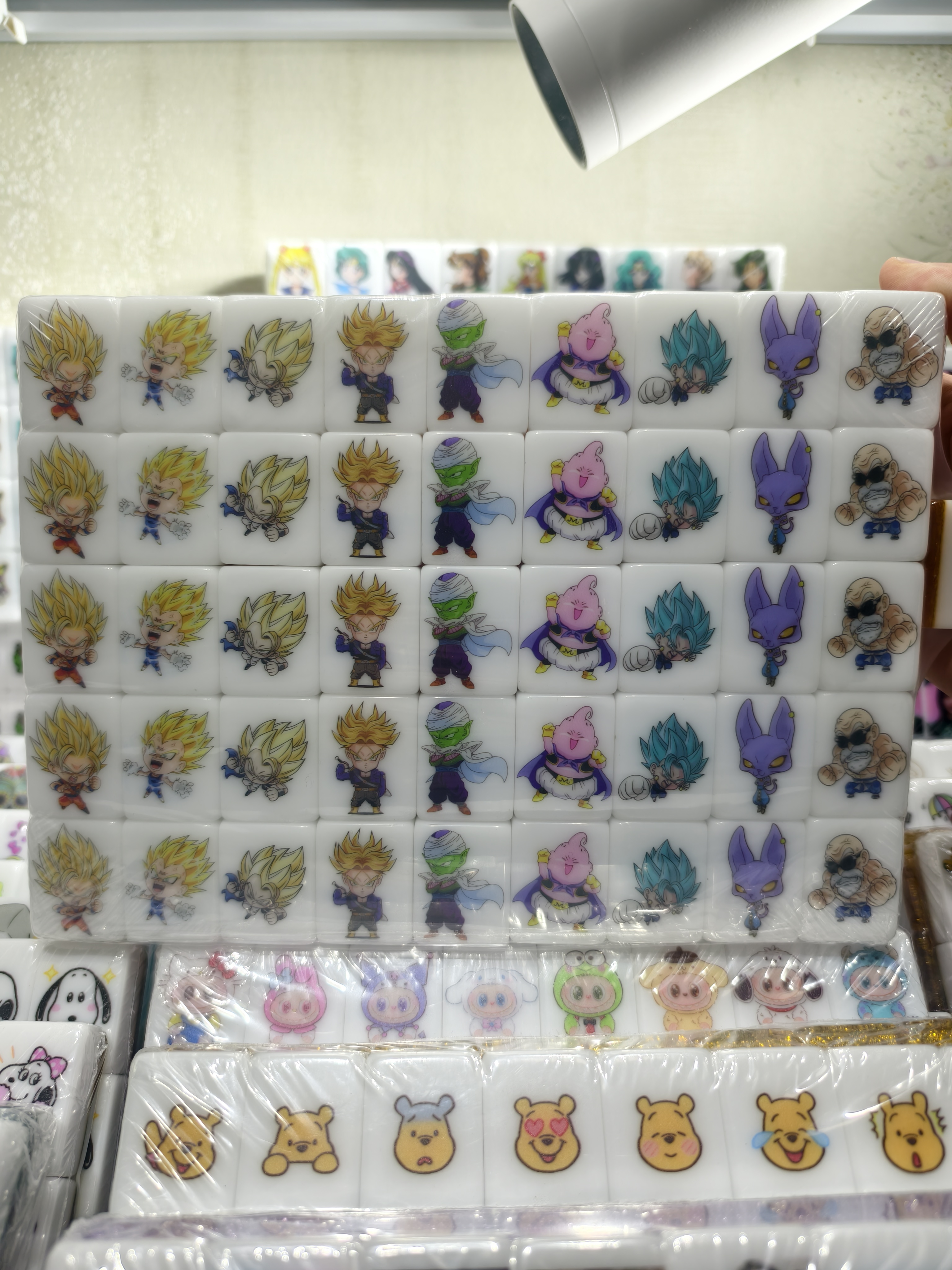 Push Tile Game Deluxe 2 Player Set（ Dragonball Deluxe ）91 Tiles