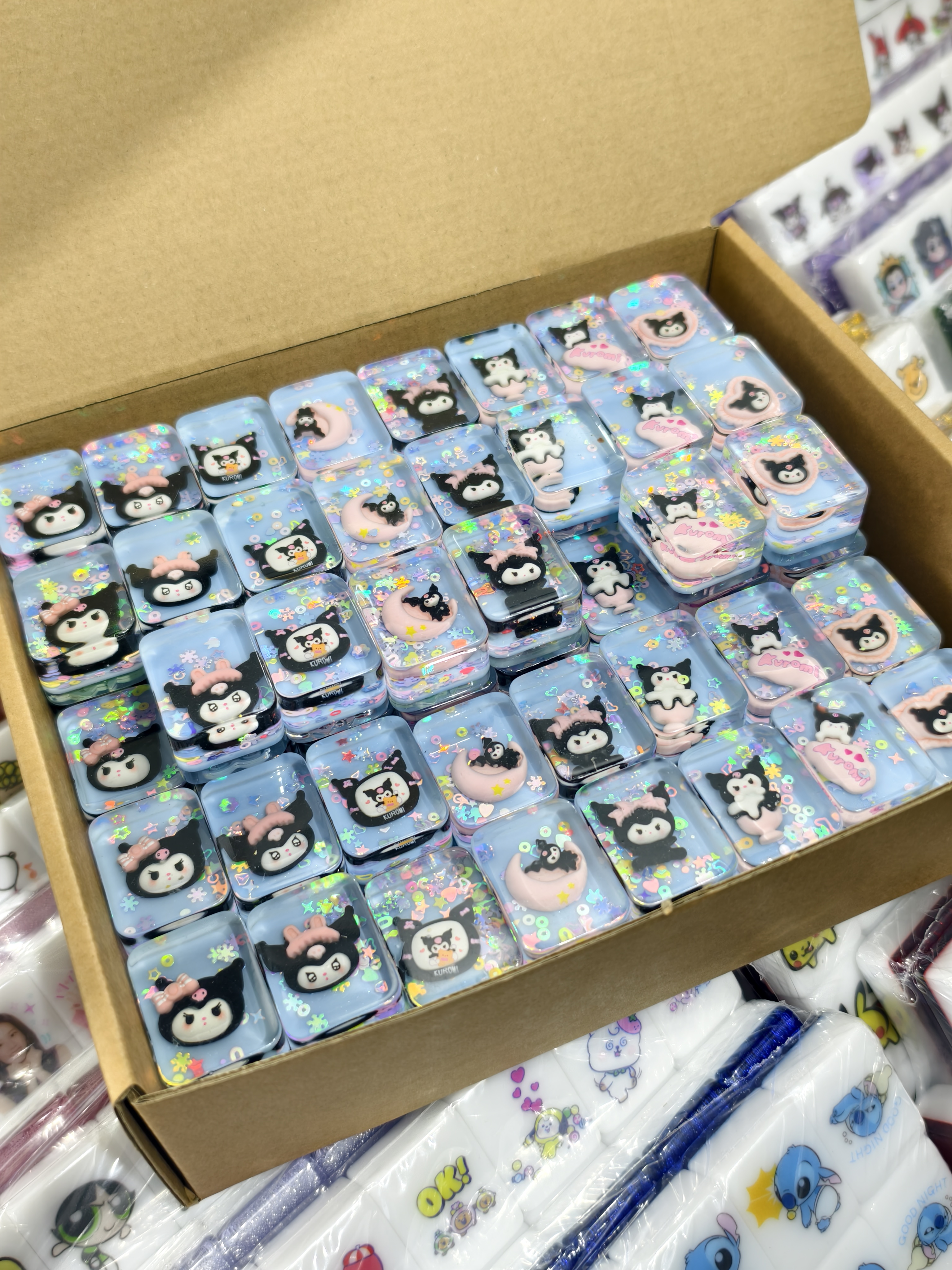 Pushtile Mahjong Night Glow Tiles