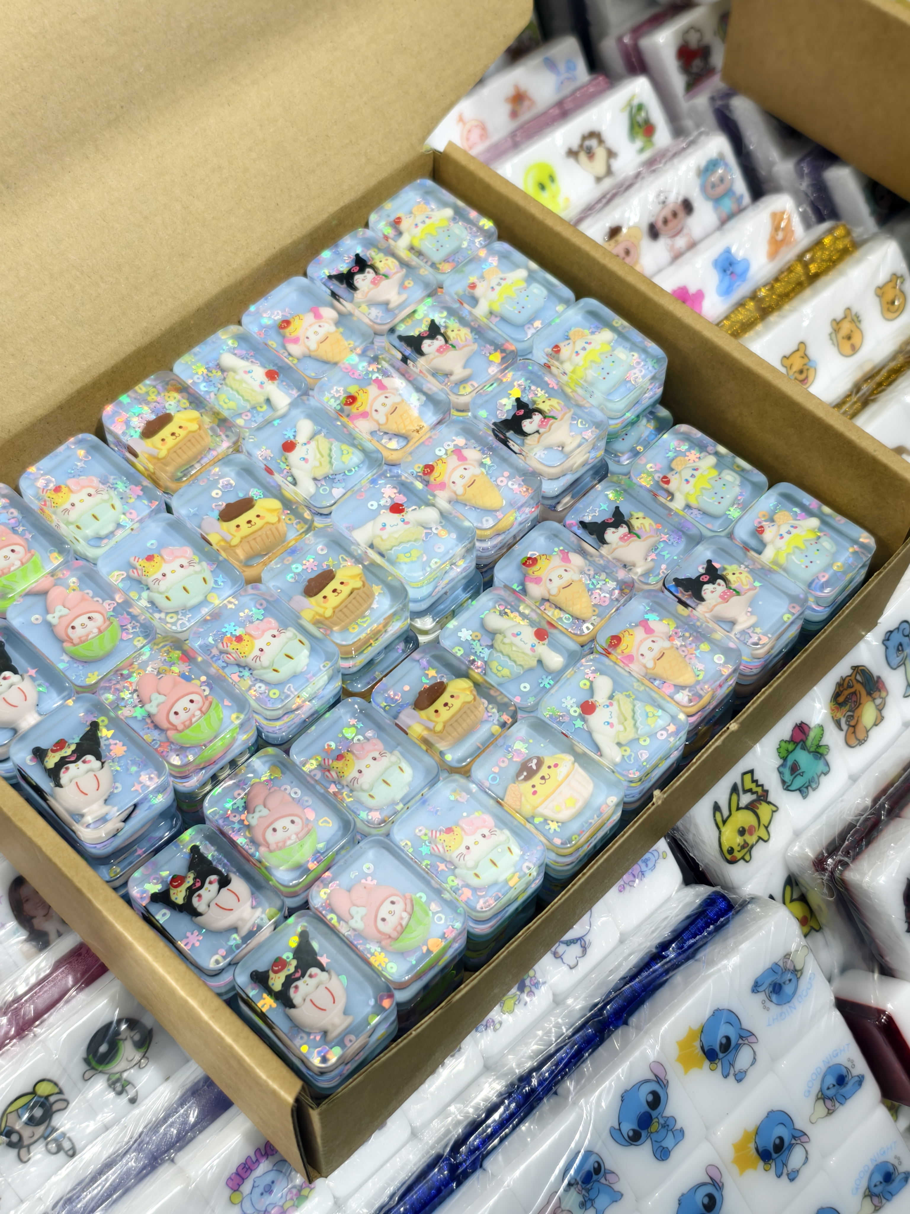 Pushtile Mahjong Night Glow Tiles