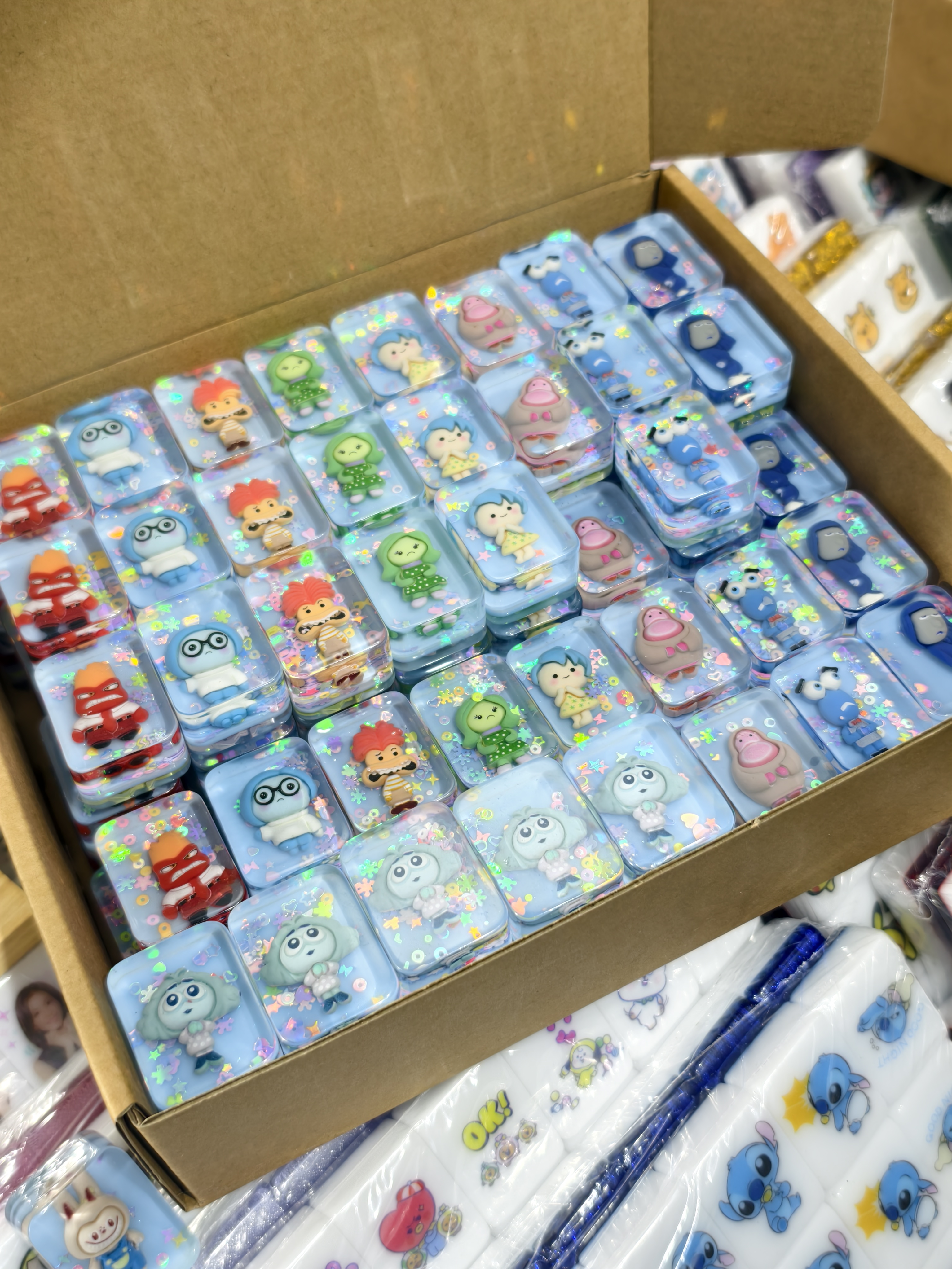 Pushtile Mahjong Night Glow Tiles