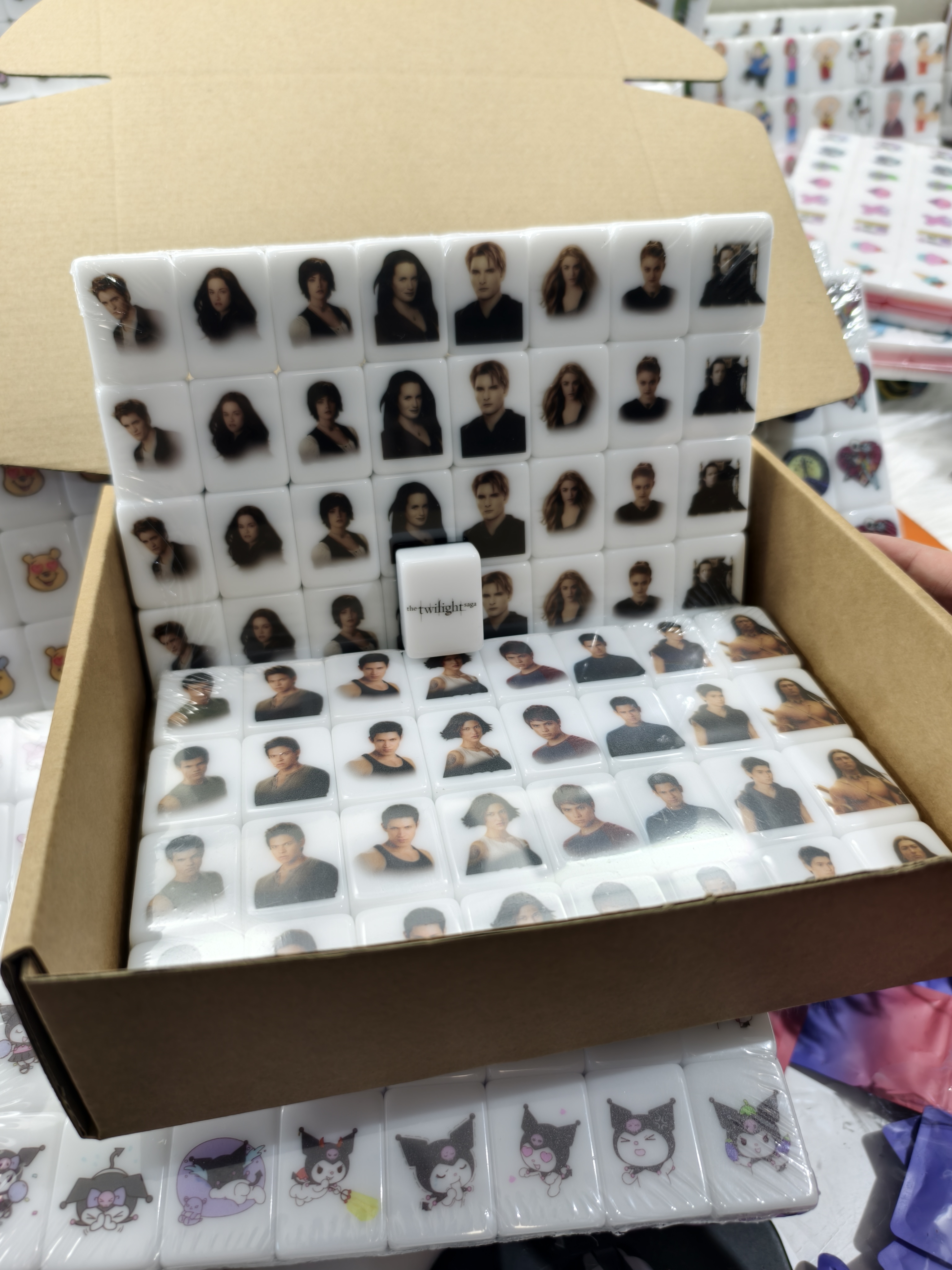 Push Tile Game  2 Player Set（ Twilight Saga ）65 Tiles