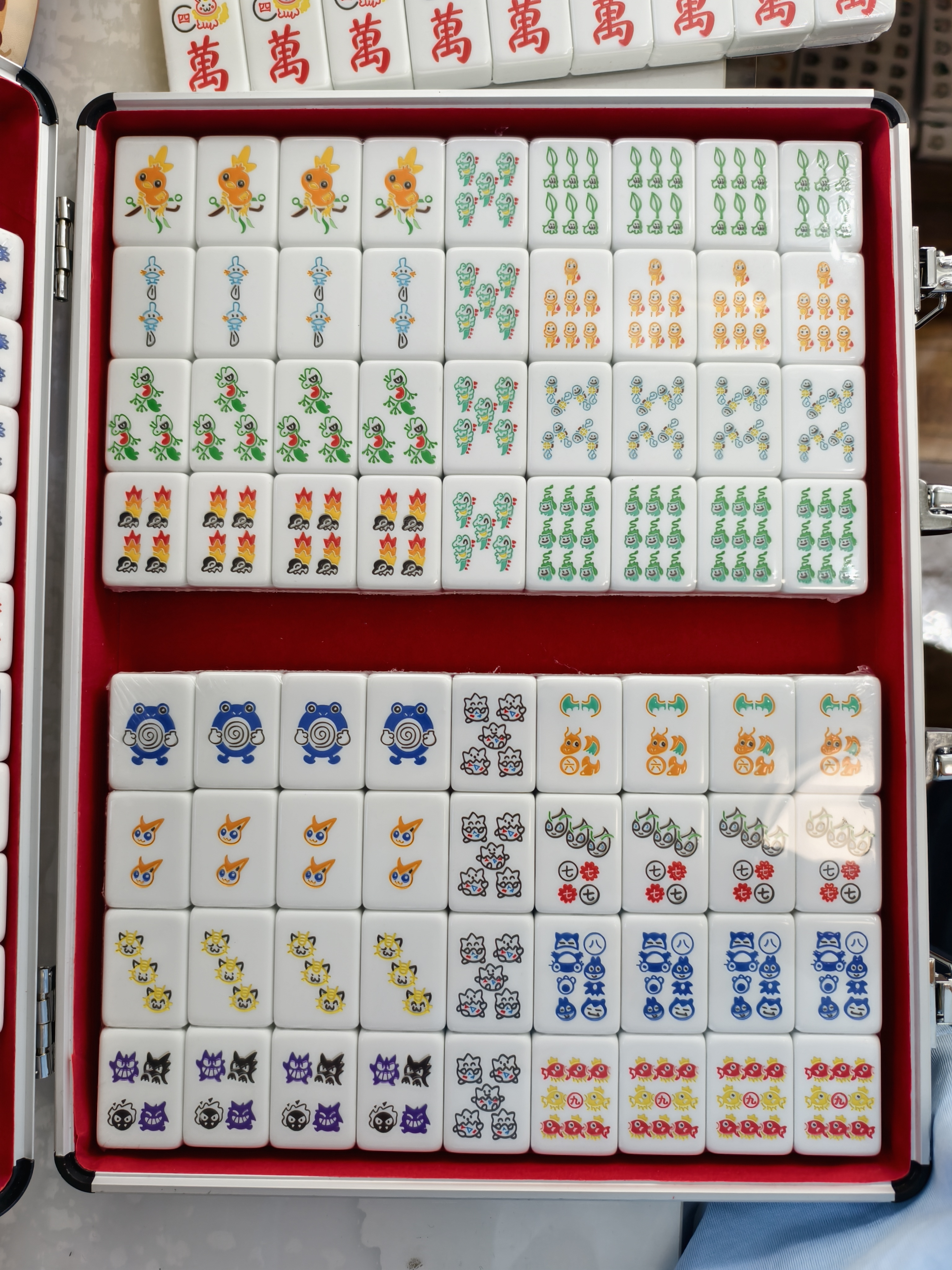 Pokémon Mahjong Tile Set 1.0 ( 144 pcs ) 