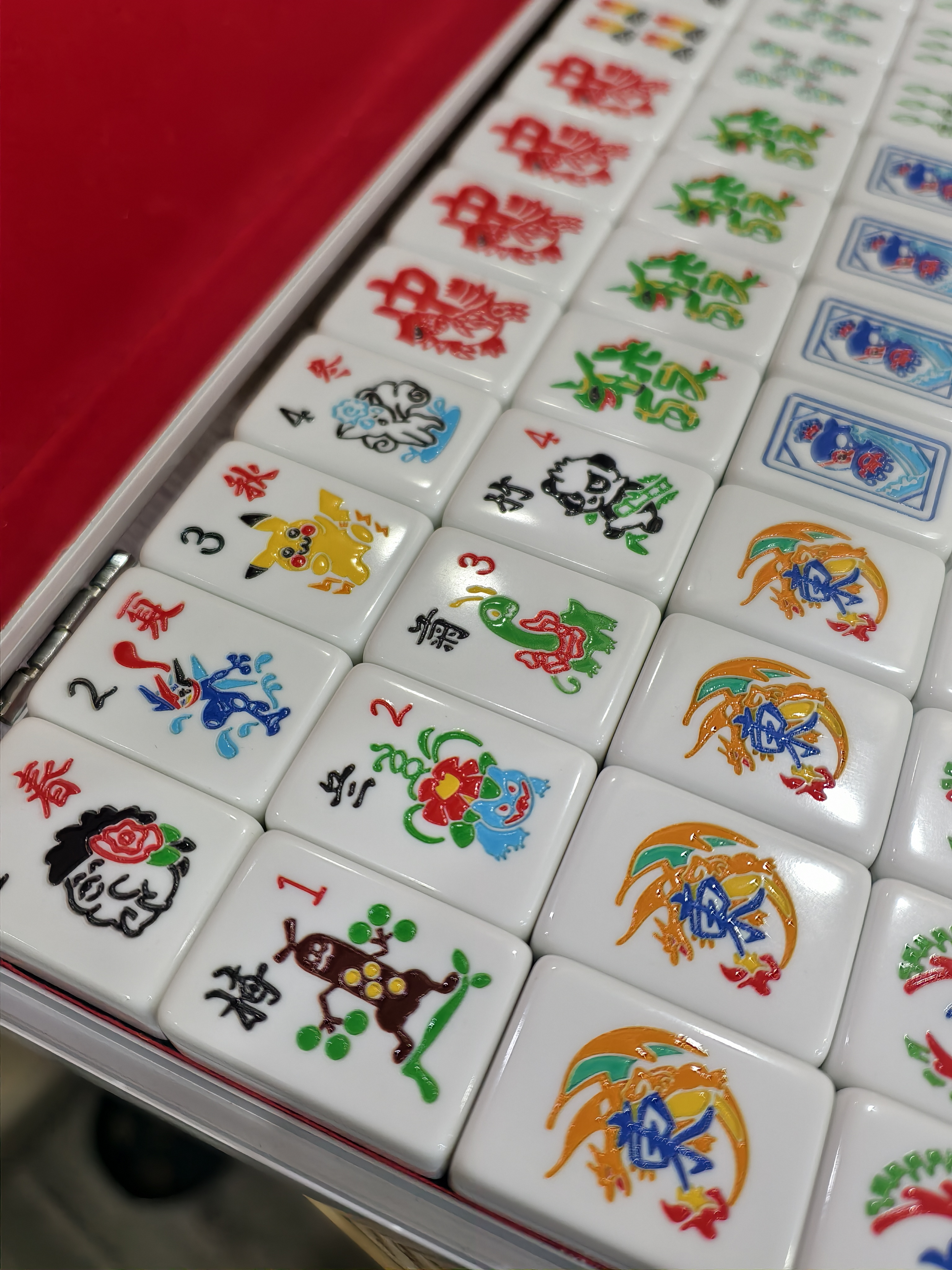 Pokémon Mahjong Tile Set 1.0 ( 144 pcs ) 