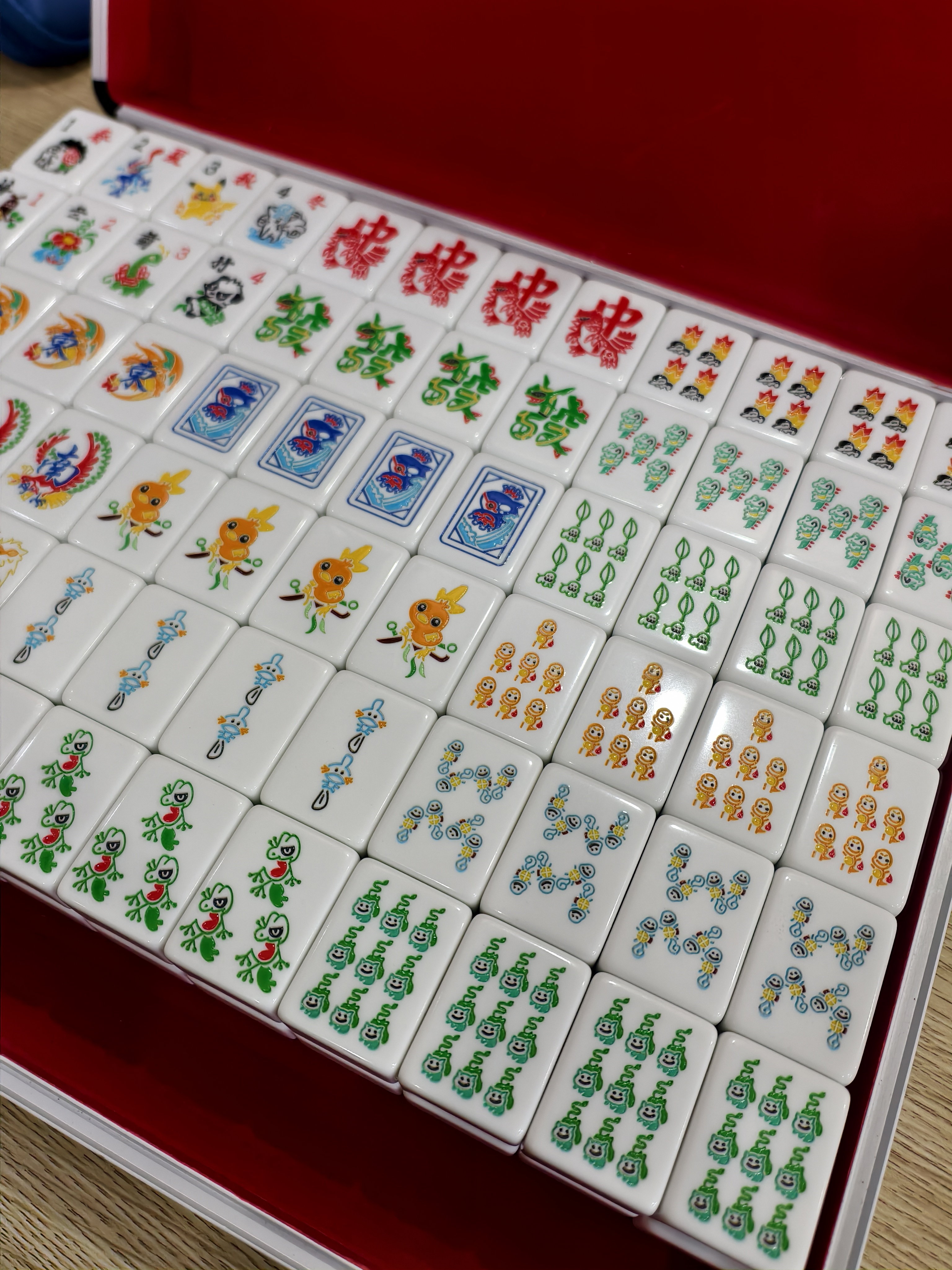 Pokémon Mahjong Tile Set 1.0 ( 144 pcs ) 
