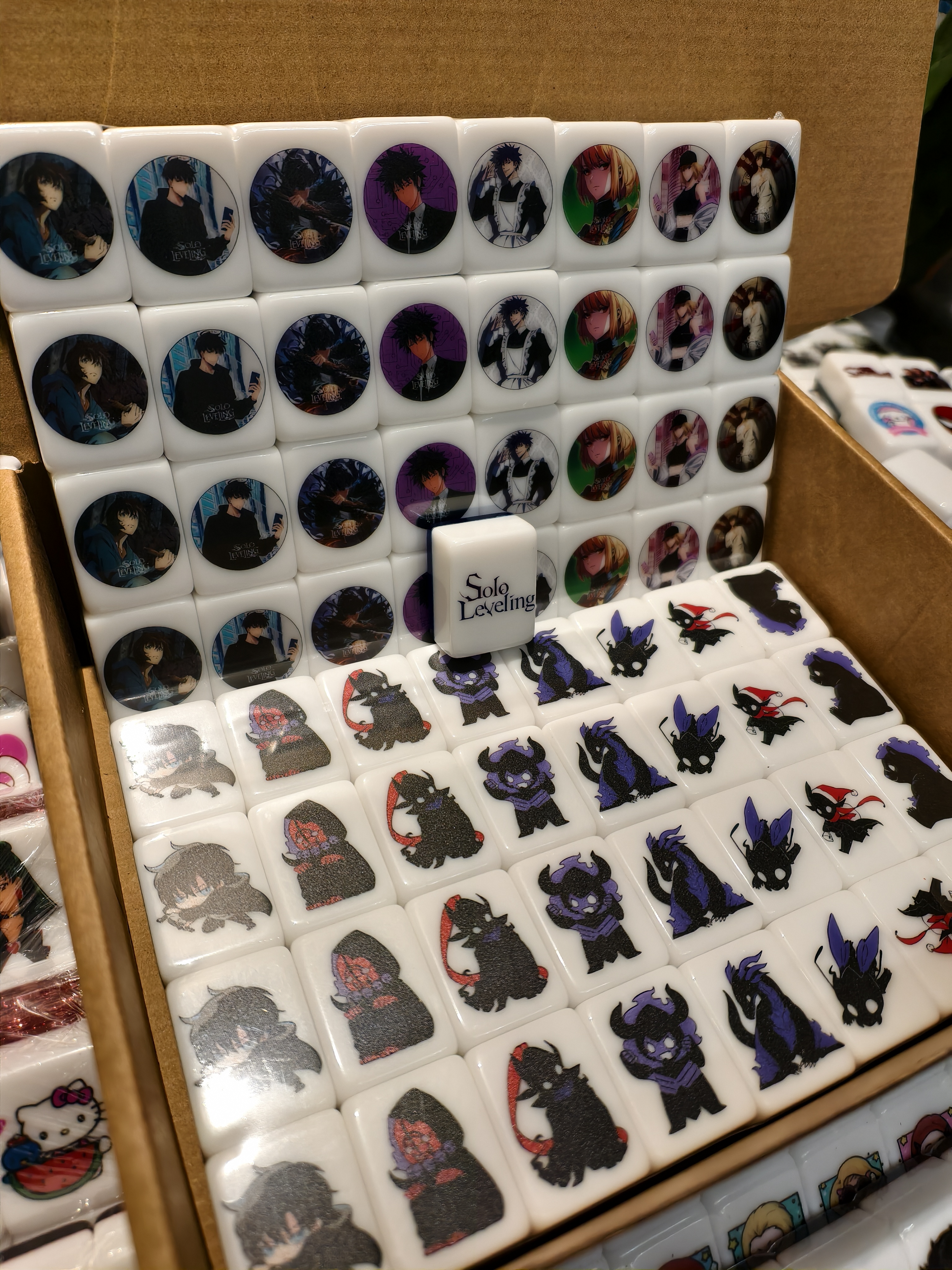 Push Tile Game  2 Player Set（ Solo Leveling ）65/91 Tiles