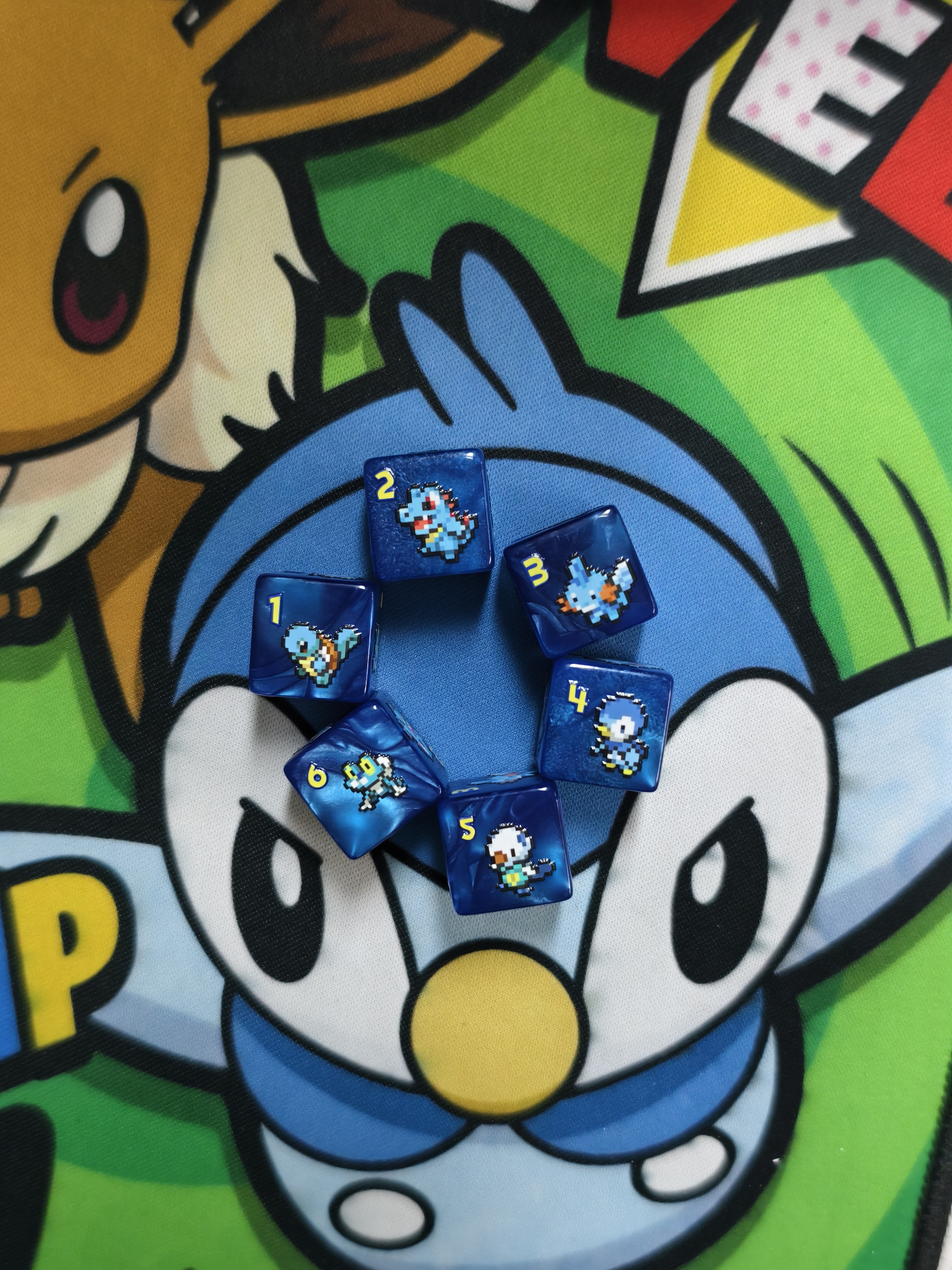 Pokémon Boardgame Dice collection 