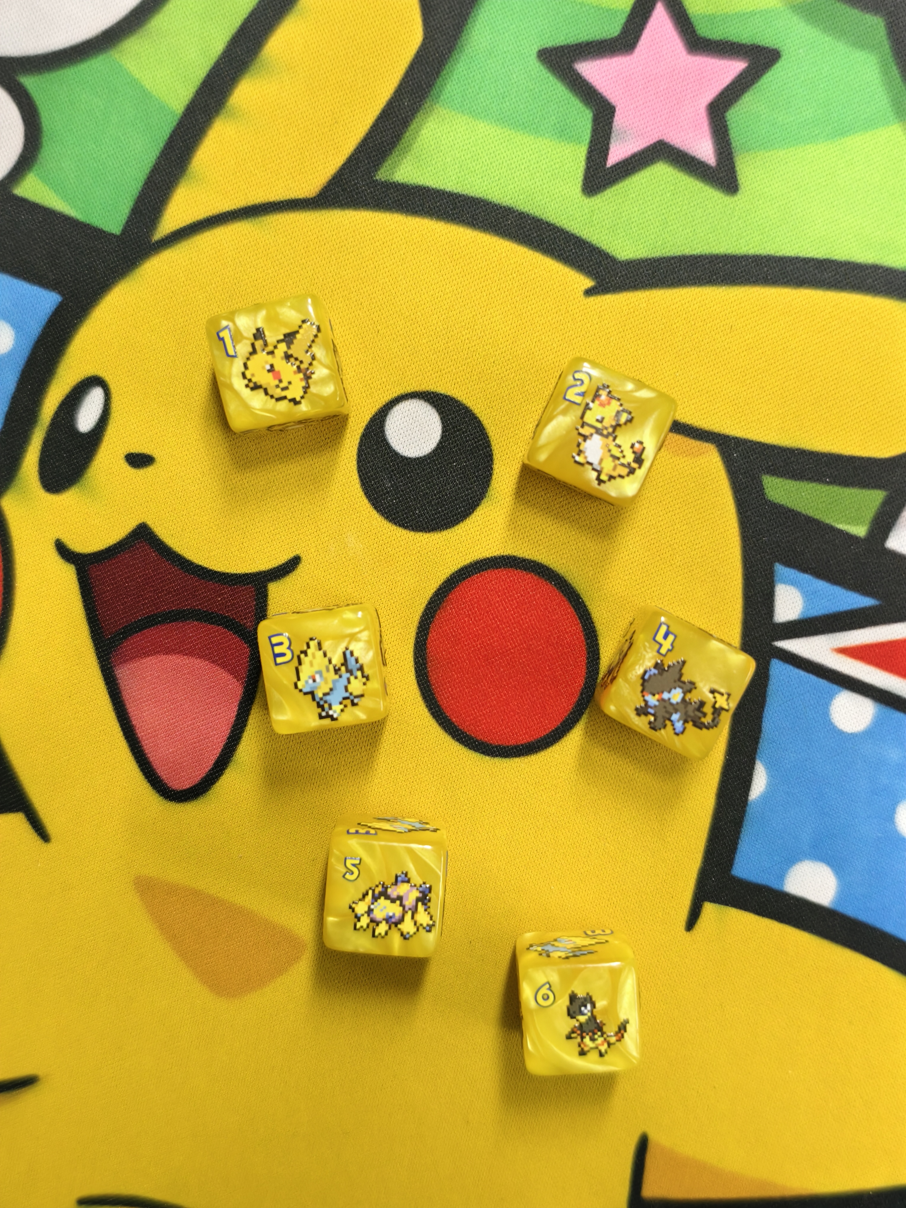 Pokémon Boardgame Dice collection 