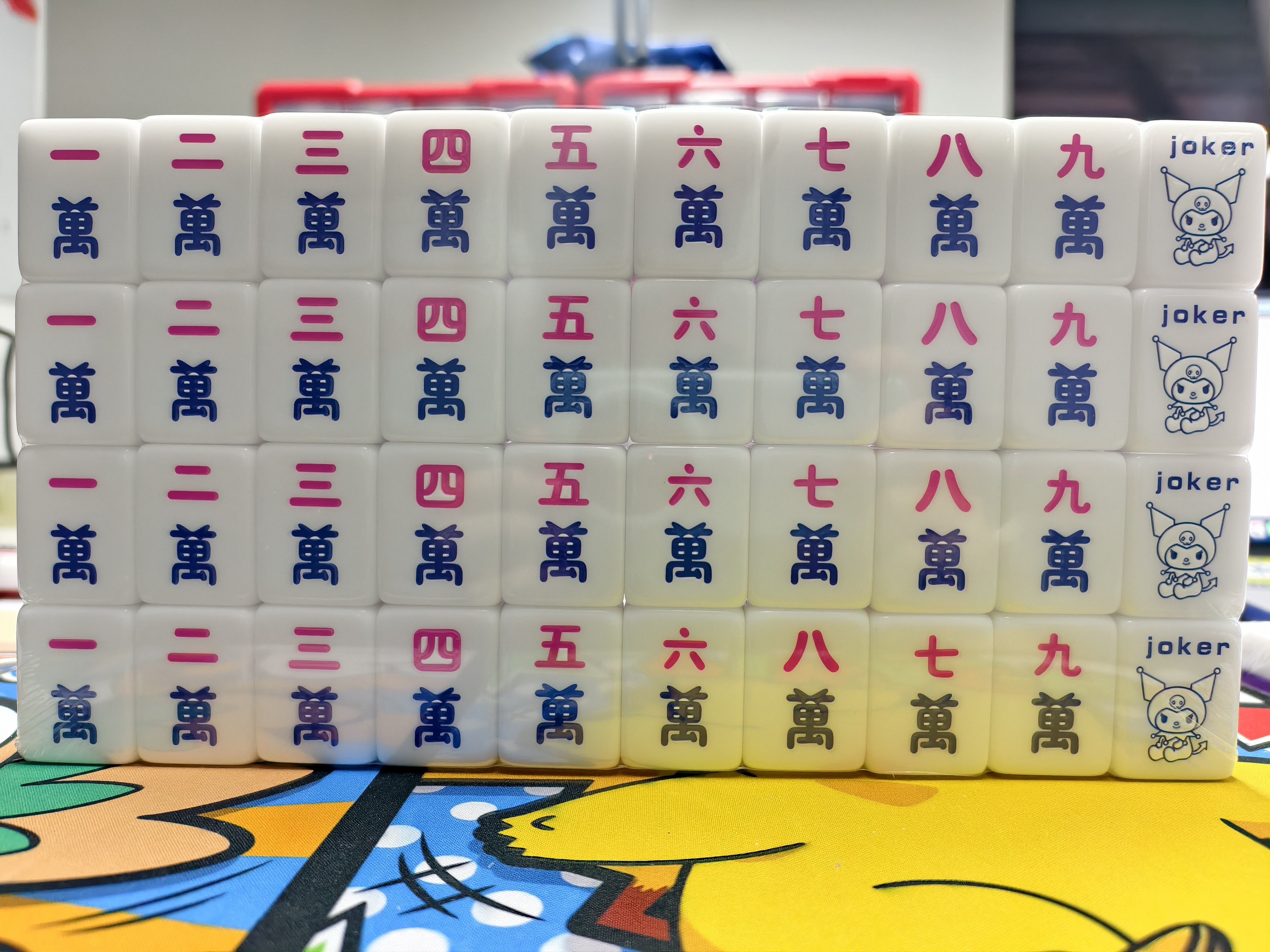 Kuromi Mahjong Tile Set ( 144 pcs )