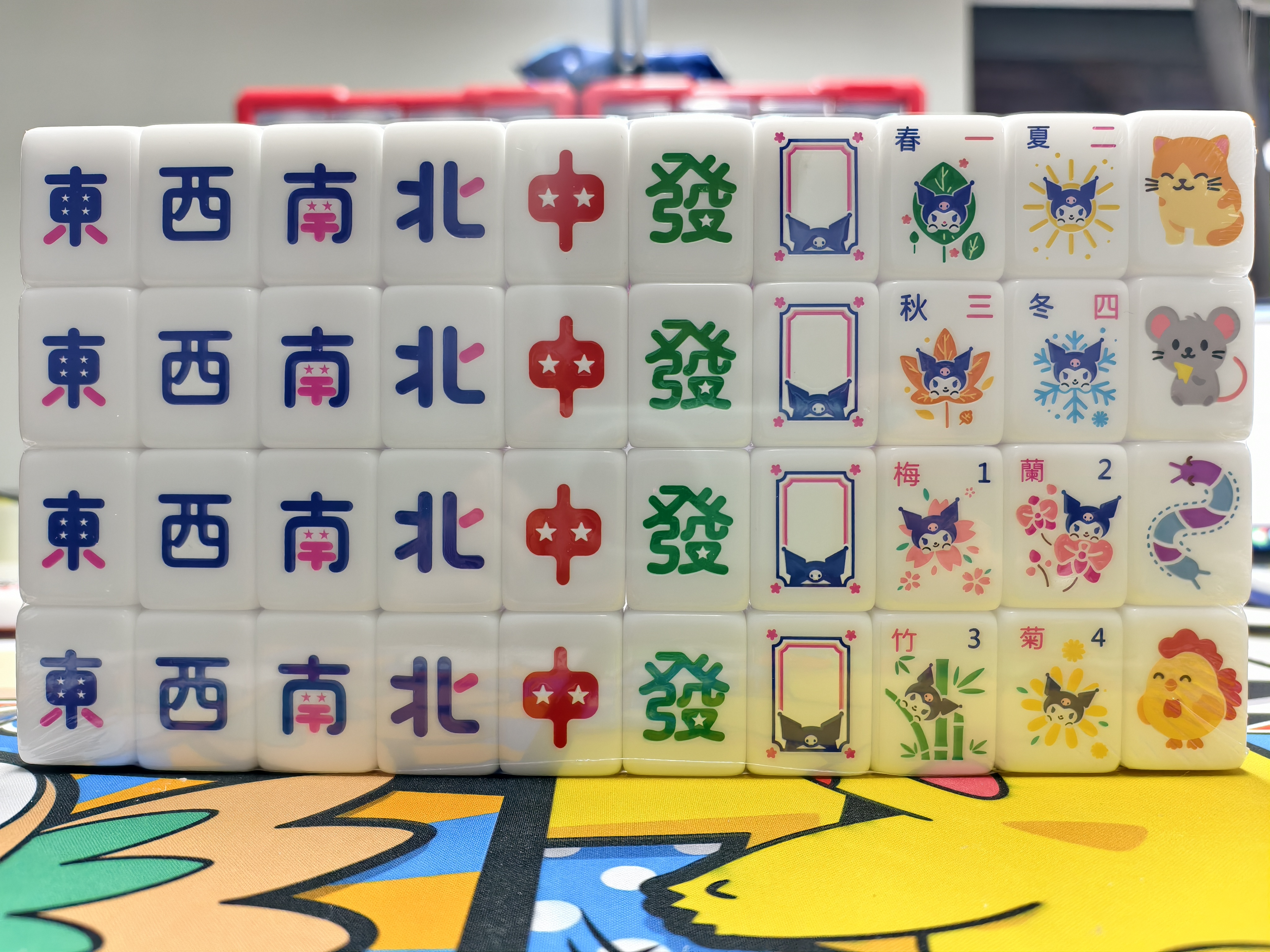 Kuromi Mahjong Tile Set ( 144 pcs )