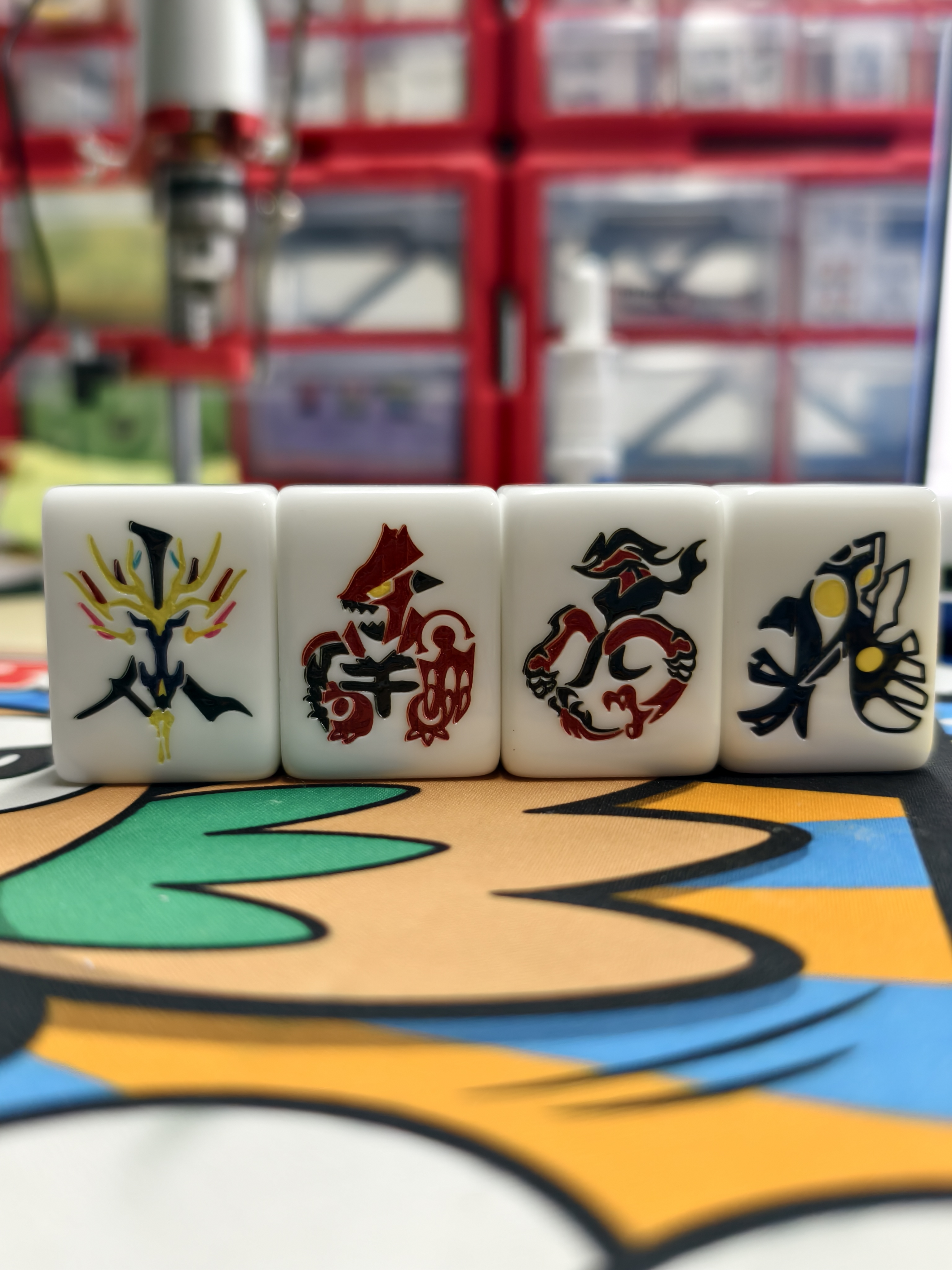 Pokémon Mahjong Tile Set 2.0 ( 144 pcs ) 