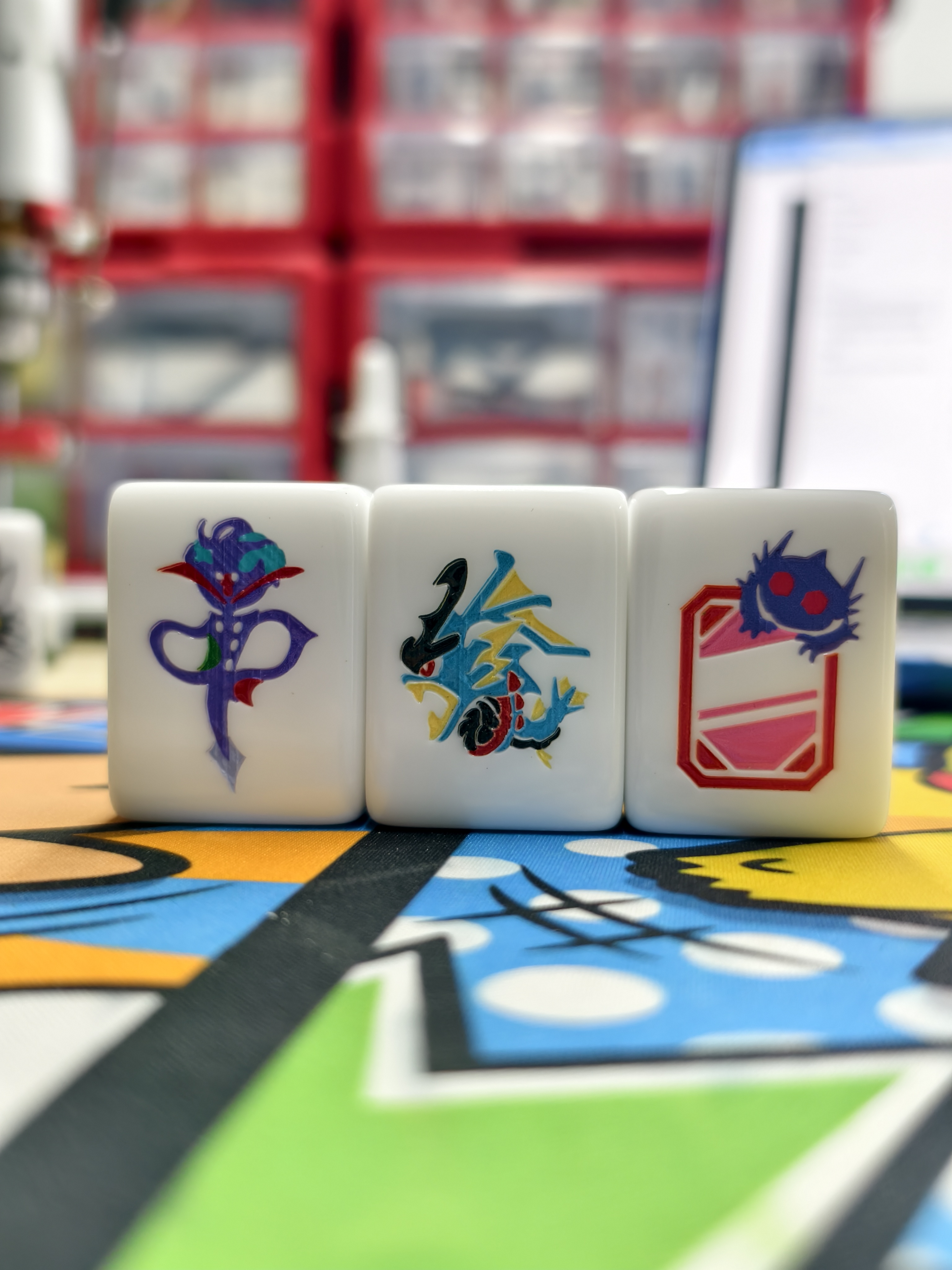 Pokémon Mahjong Tile Set 2.0 ( 144 pcs ) 