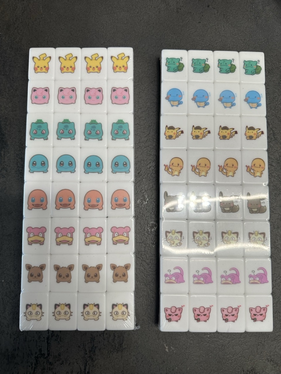 Seaside Escape Mahjong Tile Game 65 tiles (Pokemon) tiktok new viral trending rummy dominos