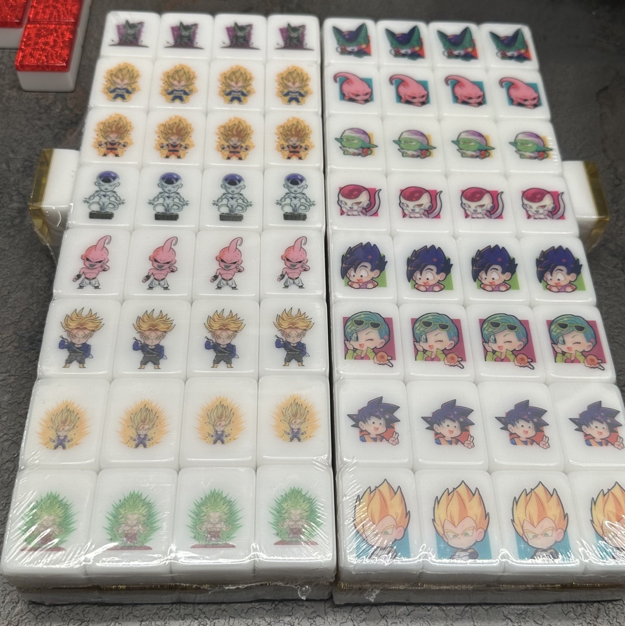 Push Tile Mahjong Tile Game 65 tiles ( Dragon Ball ) tiktok new viral trending rummy dominos