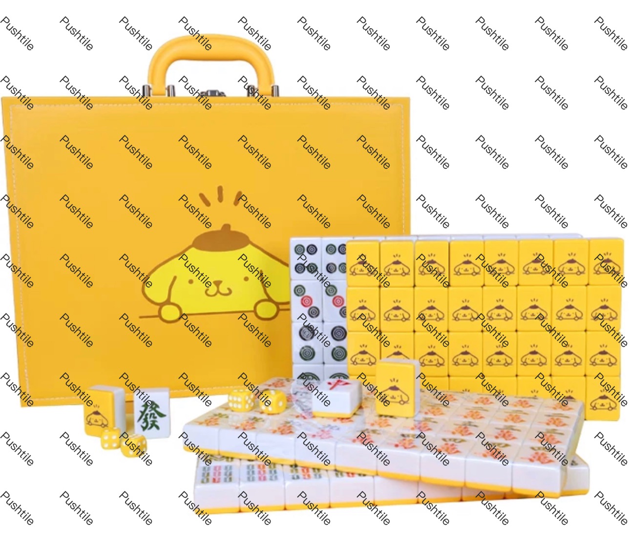 Premium PU Leather Tile Carrying Case 