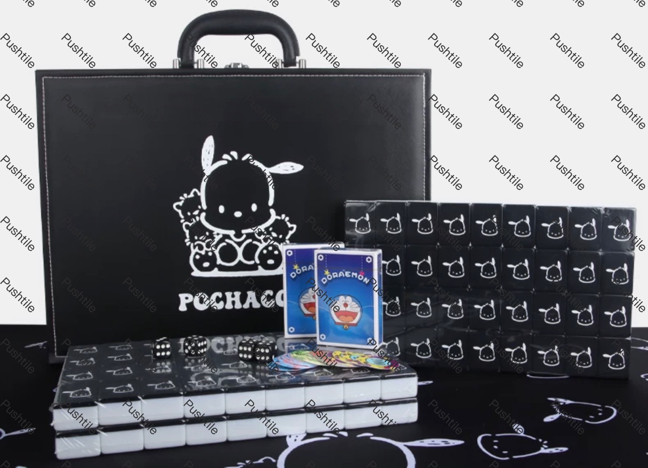 Premium PU Leather Tile Carrying Case 