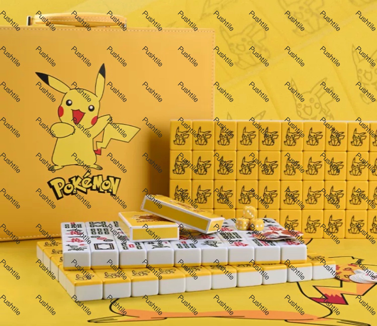 Premium PU Leather Tile Carrying Case 