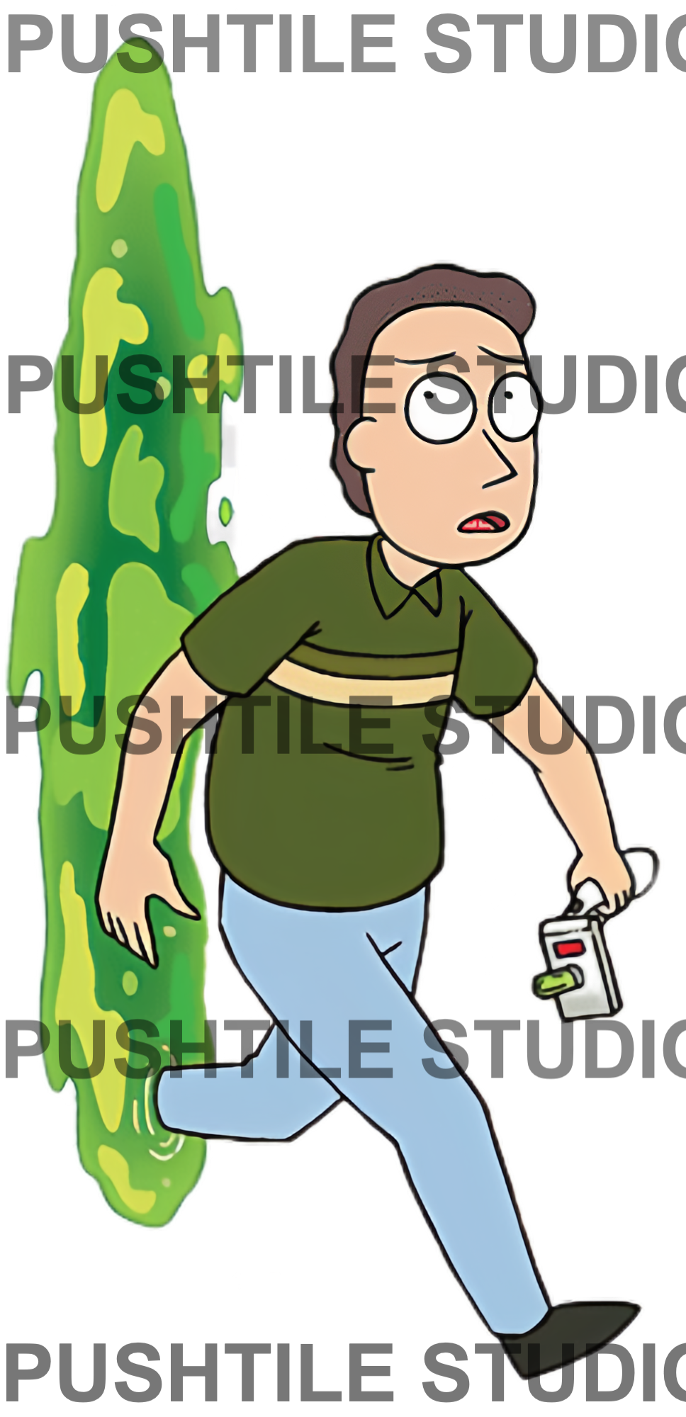 Pre-Release Push Tile Game 2 Player Set（ Rick and Morty ）65 Tiles