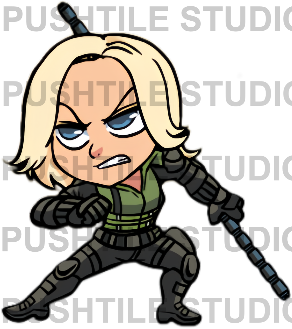  Pre-Release Push Tile Game 2 Player Set（ New Marvel - Avengers 4 ）65 Tiles