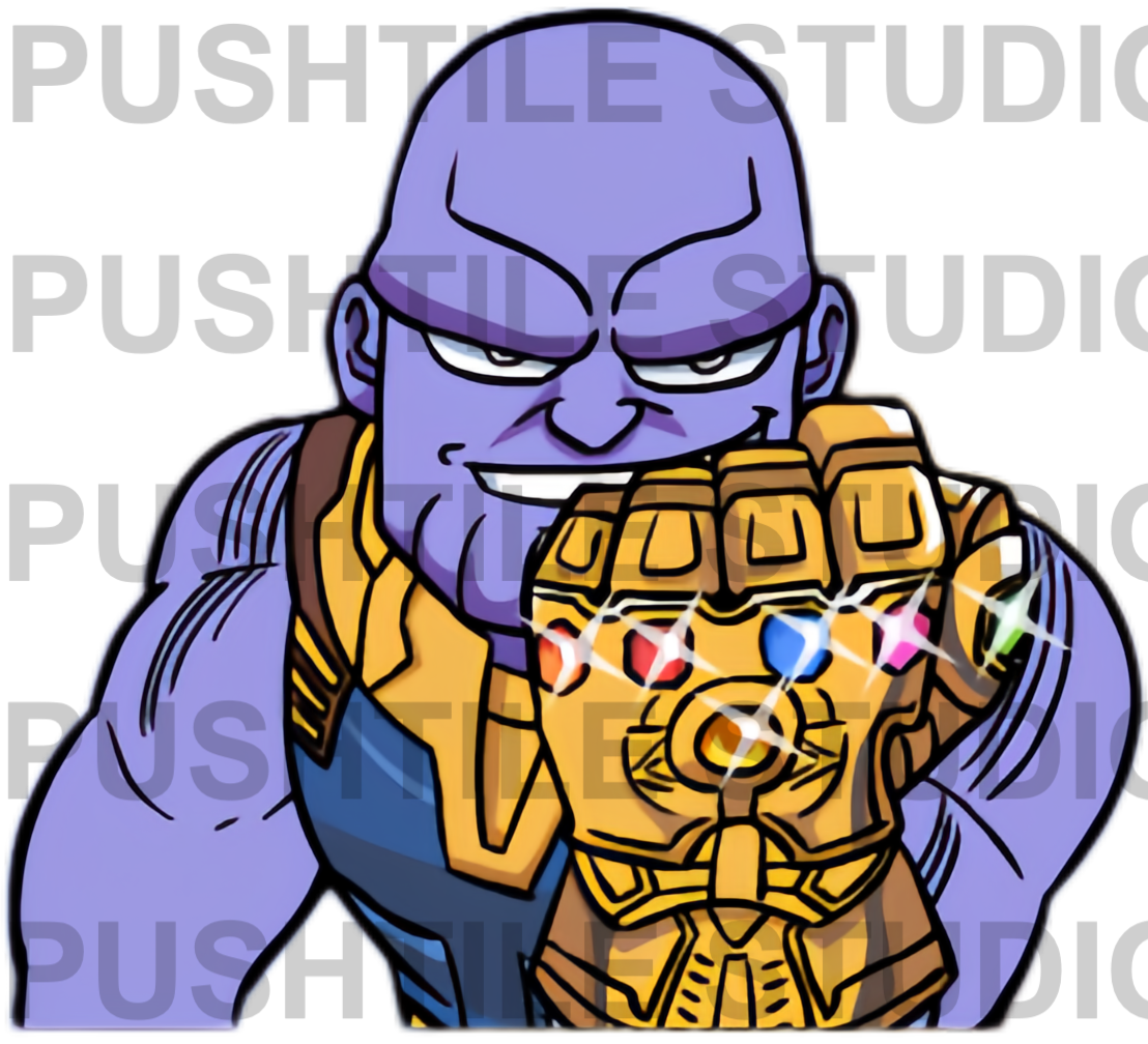  Pre-Release Push Tile Game 2 Player Set（ New Marvel - Avengers 4 ）65 Tiles