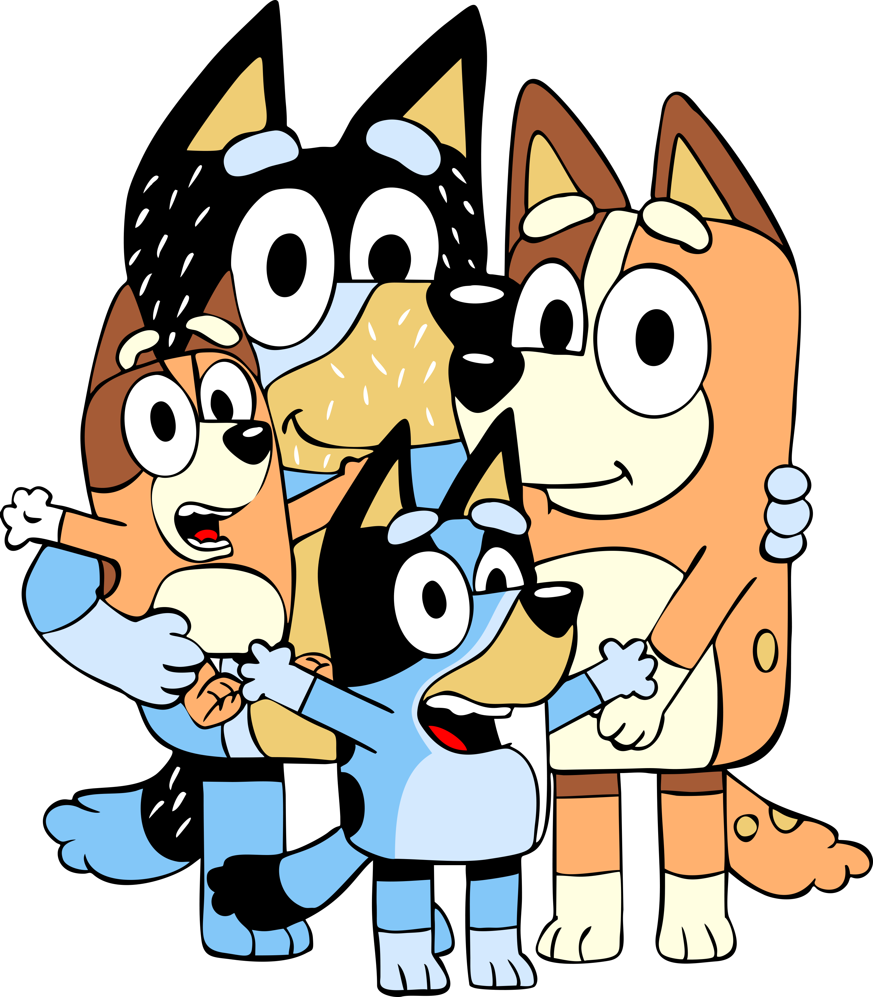 Pre-release PushTile Mahjong Tile Game Navy Blue 65 tiles ( Bluey - Kiddos VS Parents ) tiktok new viral trending rummy dominos