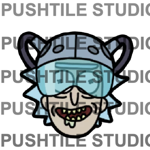 Pre-Release Push Tile Game 2 Player Set（ Rick and Morty ）65 Tiles