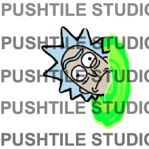 Pre-Release Push Tile Game 2 Player Set（ Rick and Morty ）65 Tiles