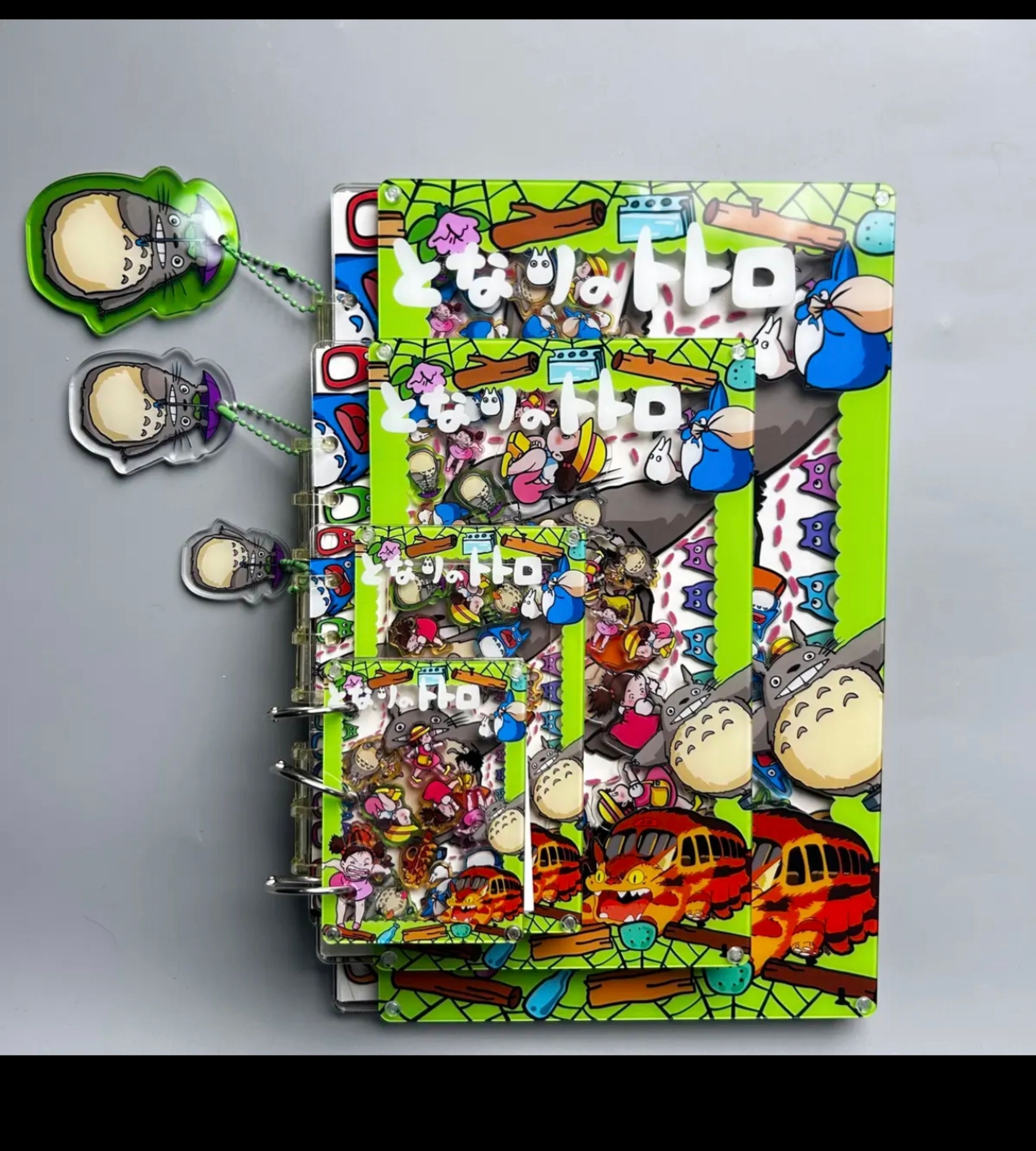 PushTile Dazzling Shaky-Shaky Acyrlic Notebooks