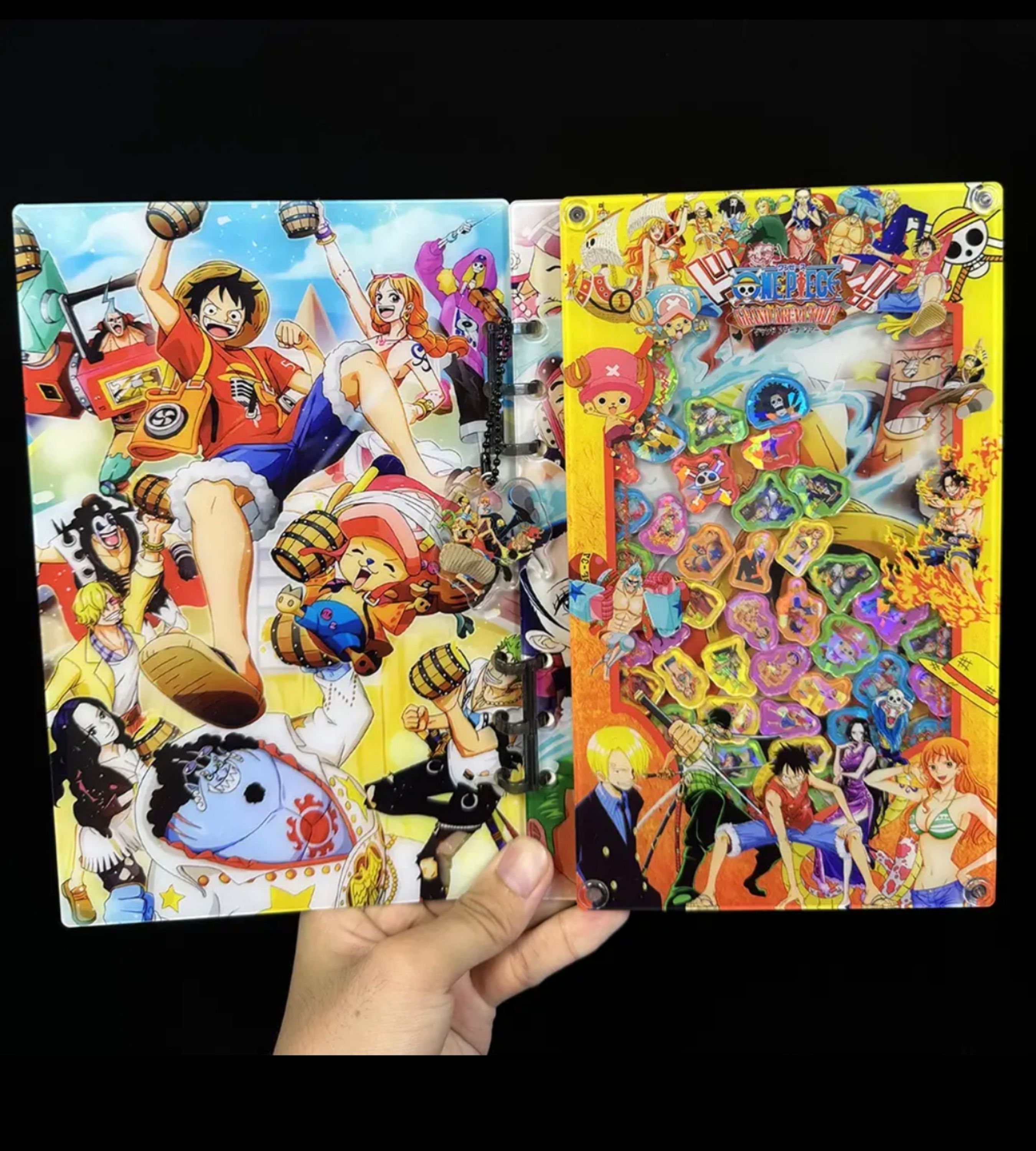 PushTile Dazzling Shaky-Shaky Acyrlic Notebooks