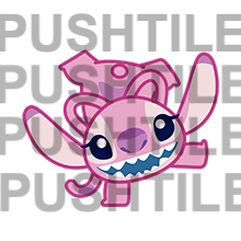 Pre-release Push Tile Mahjong Tile Game Navy Blue 65 tiles ( Stitch & Angel Vol.2 ) tiktok new viral trending rummy dominos