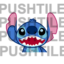 Pre-release Push Tile Mahjong Tile Game Navy Blue 65 tiles ( Stitch & Angel Vol.2 ) tiktok new viral trending rummy dominos