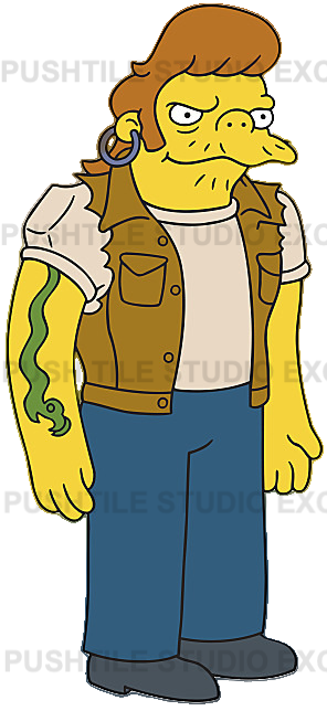 Push Tile Game 2 Player Set（ Simpsons Family VS Antagonists ）65 Tiles