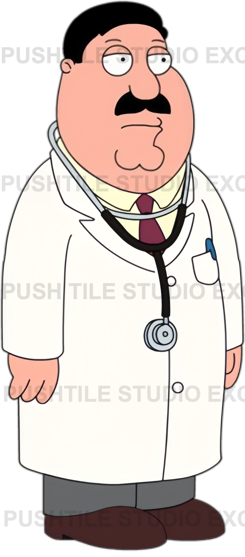 Push Tile Game 2 Player Set（ Family guy - Family Member VS Antagonists ）65 Tiles