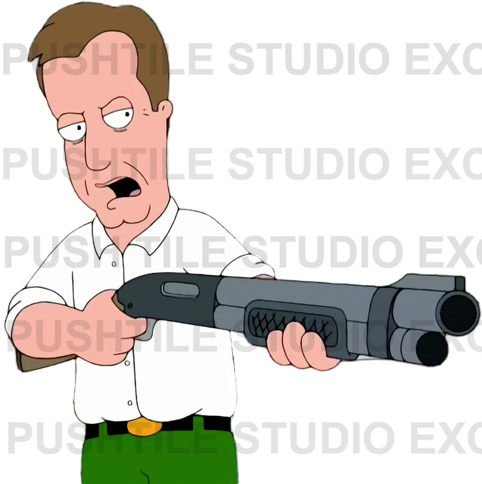 Push Tile Game 2 Player Set（ Family guy - Family Member VS Antagonists ）65 Tiles