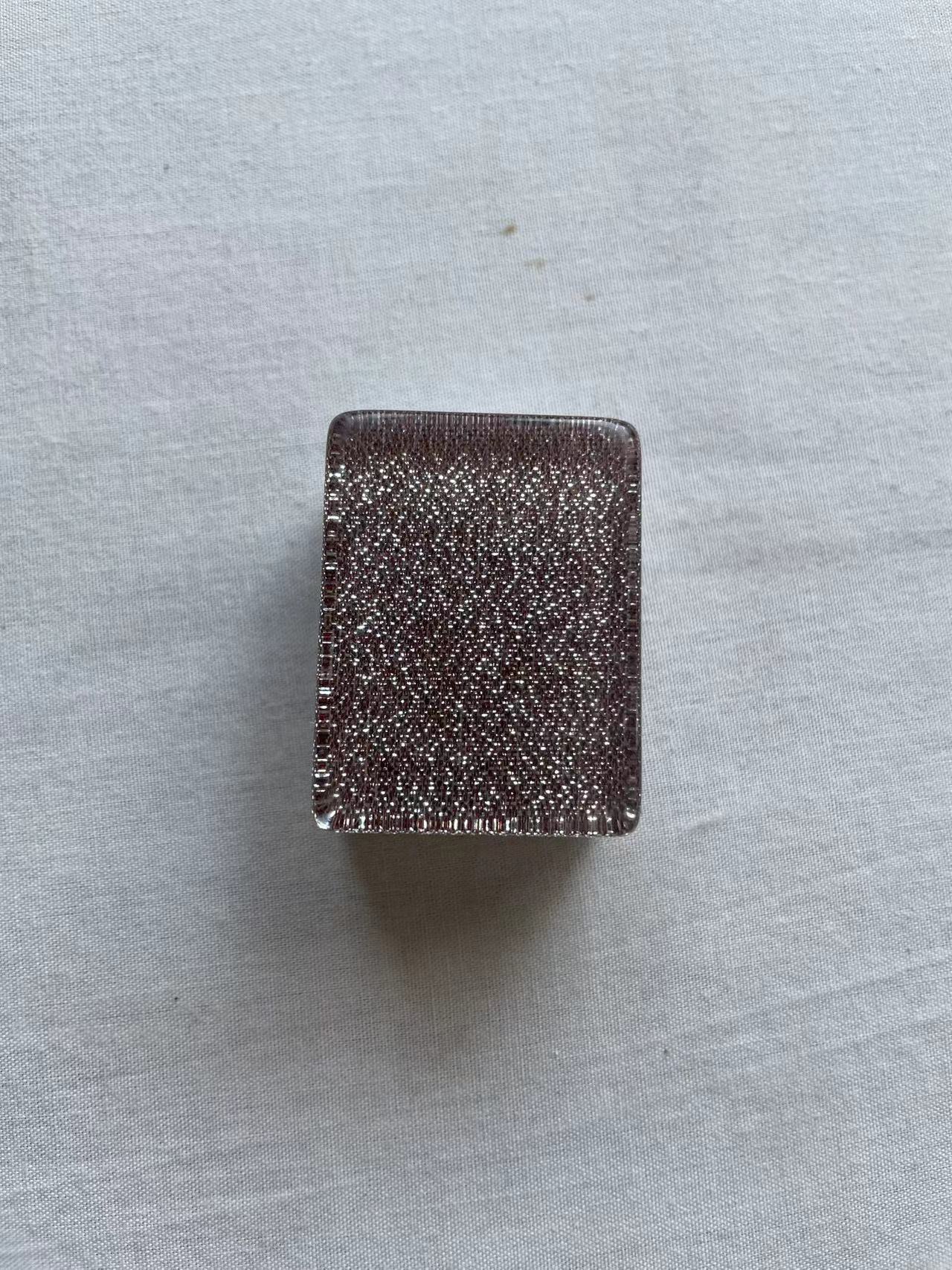 Push Tile Mahjong Tile Game Blank Premium Glitter Back Tile ( 40 mm ) - Different Colors 